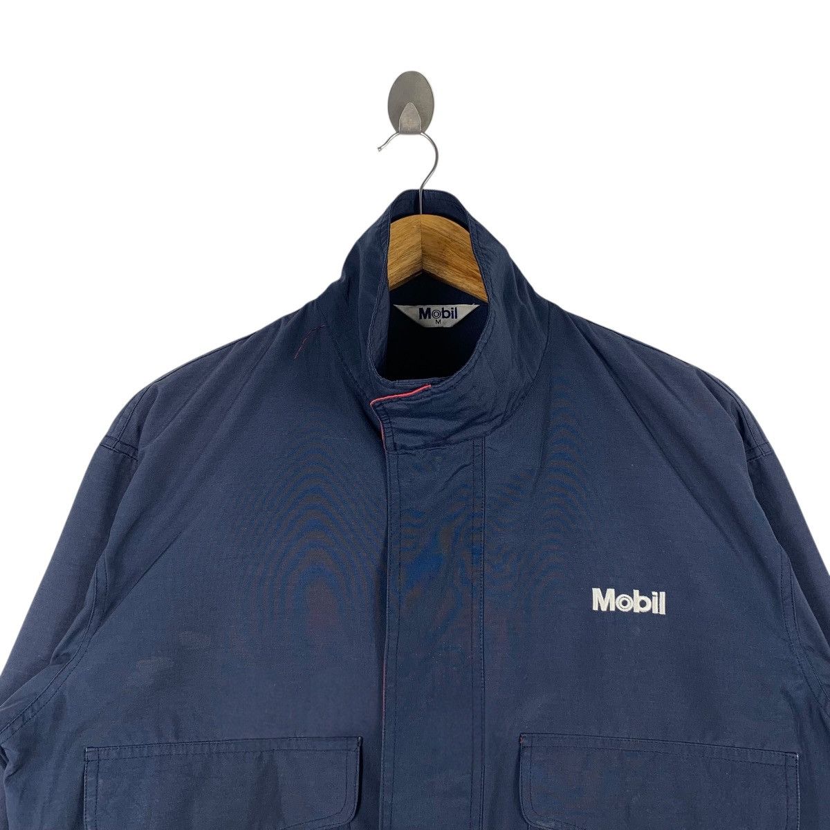 Vintage Vintage MOBIL Oil Industry American Uniform Worker Jacket Size US M / EU 48-50 / 2 - 4 Thumbnail