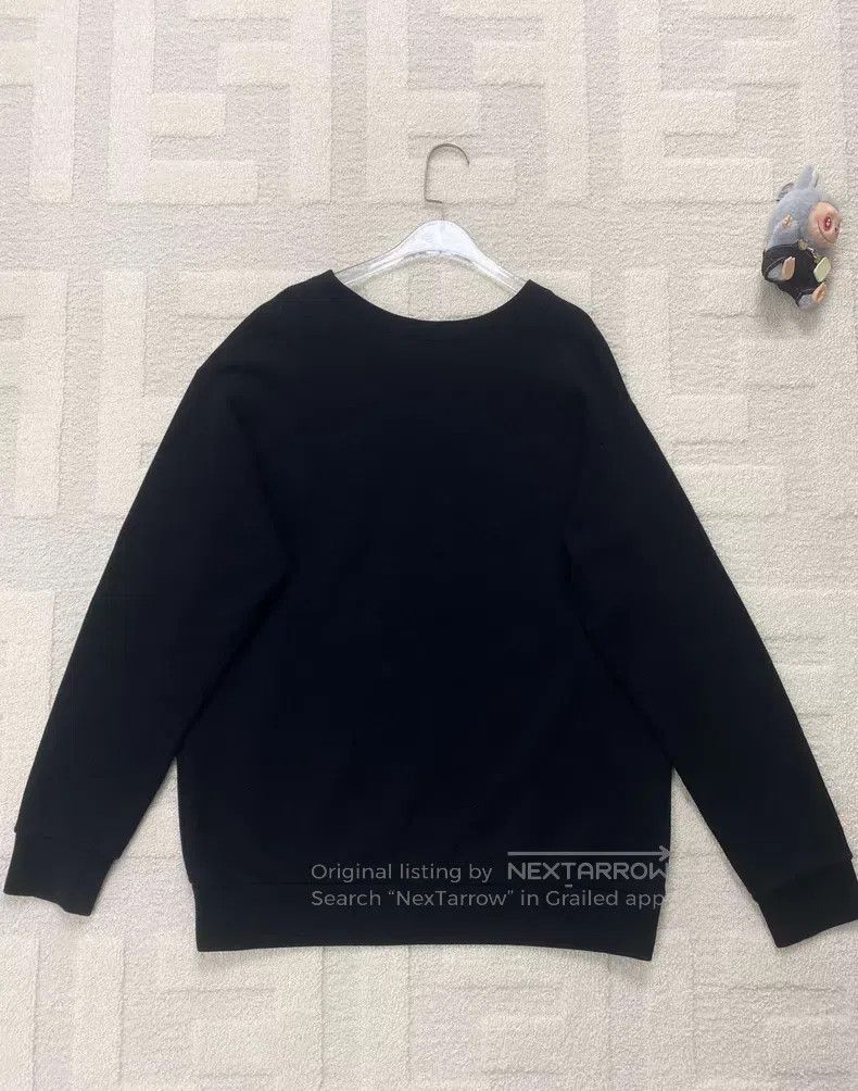 Gucci Gucci Black cat printed letter logo sweatshirt Size US M / EU 48-50 / 2 - 2 Thumbnail