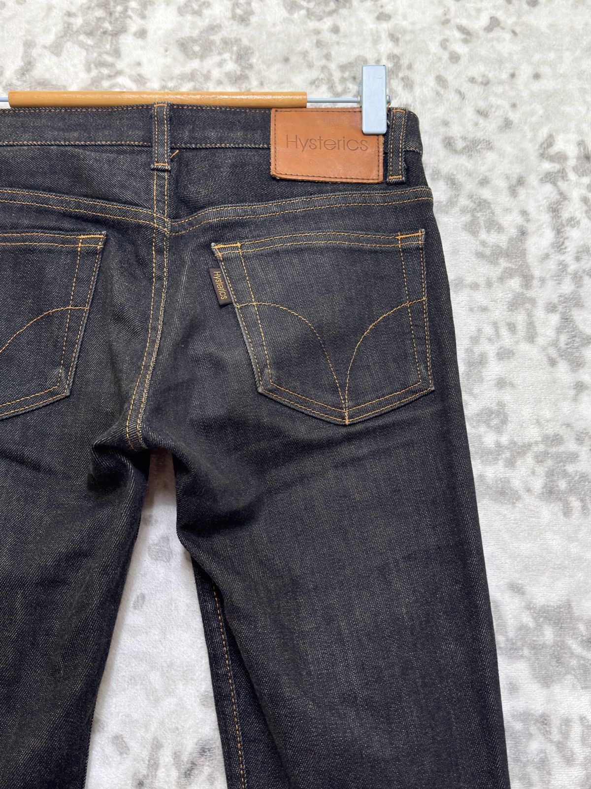 Hysteric Glamour Vintage Hysteric Glamour Black Skinny Fit Denim Jeans Size US 28 / EU 44 - 10 Thumbnail