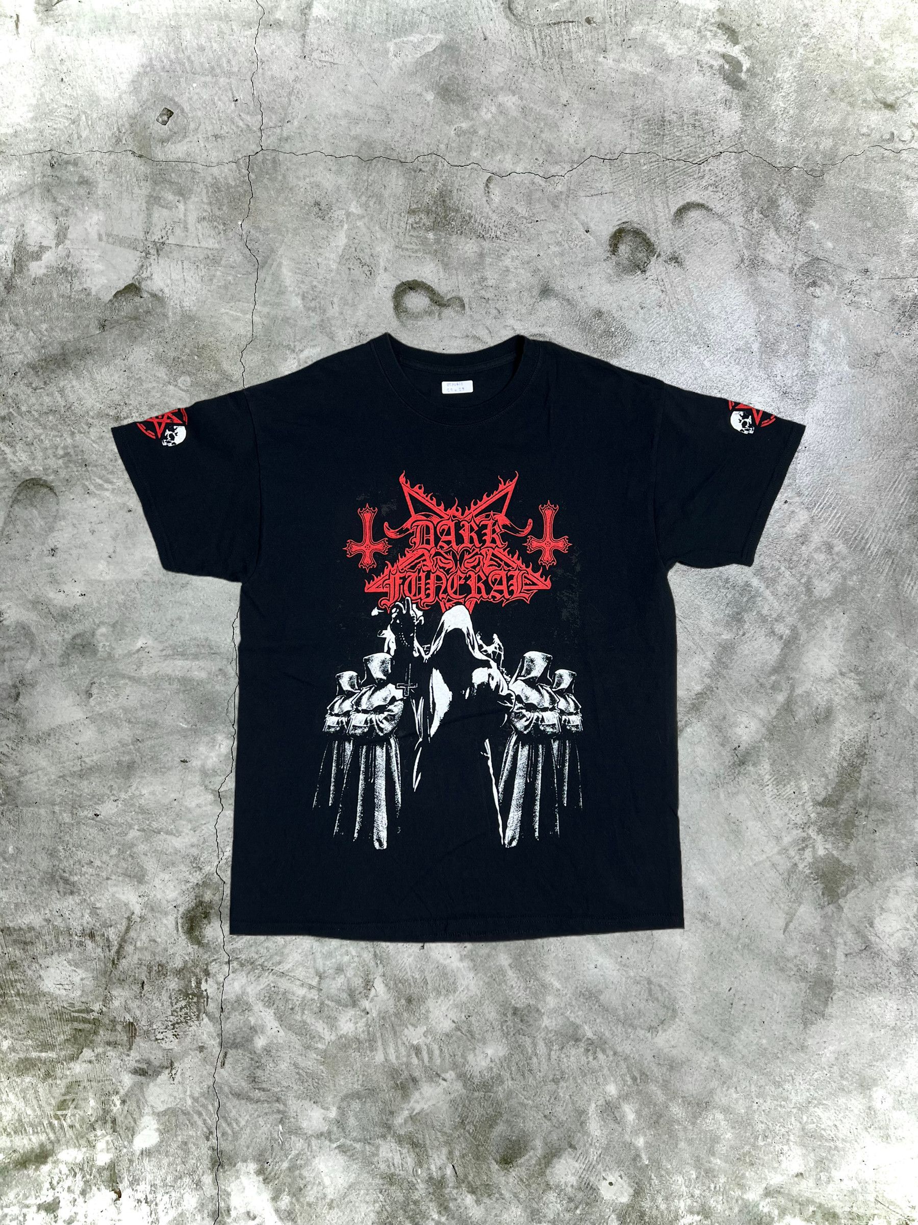 Band Tees Dark Funeral Swedish Black Metal Band Tee (L) GTMD428 Size US L / EU 52-54 / 3 - 1 Thumbnail