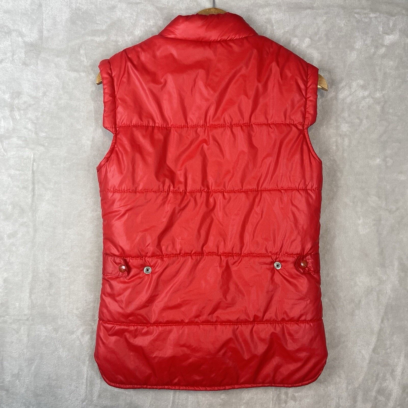 Other Vtg Fraser Cameron Of Scotland Tundrawear Red Puffer Vest Size XS / US 0-2 / IT 36-38 - 10 Thumbnail