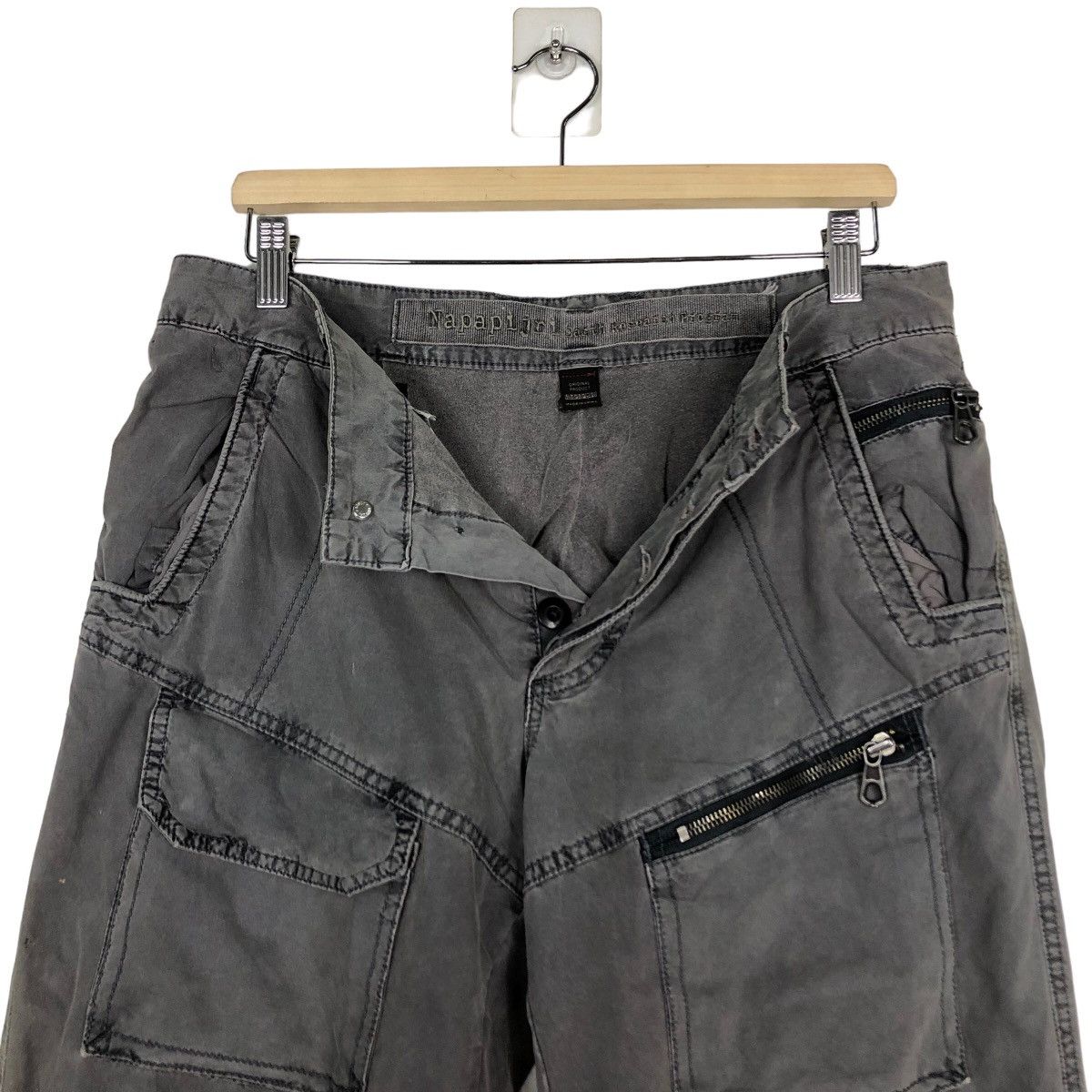 Napapijri 🔥Bush Cargo Pants Multi Pocket Hunting Napapijri Size US 34 / EU 50 - 12 Thumbnail