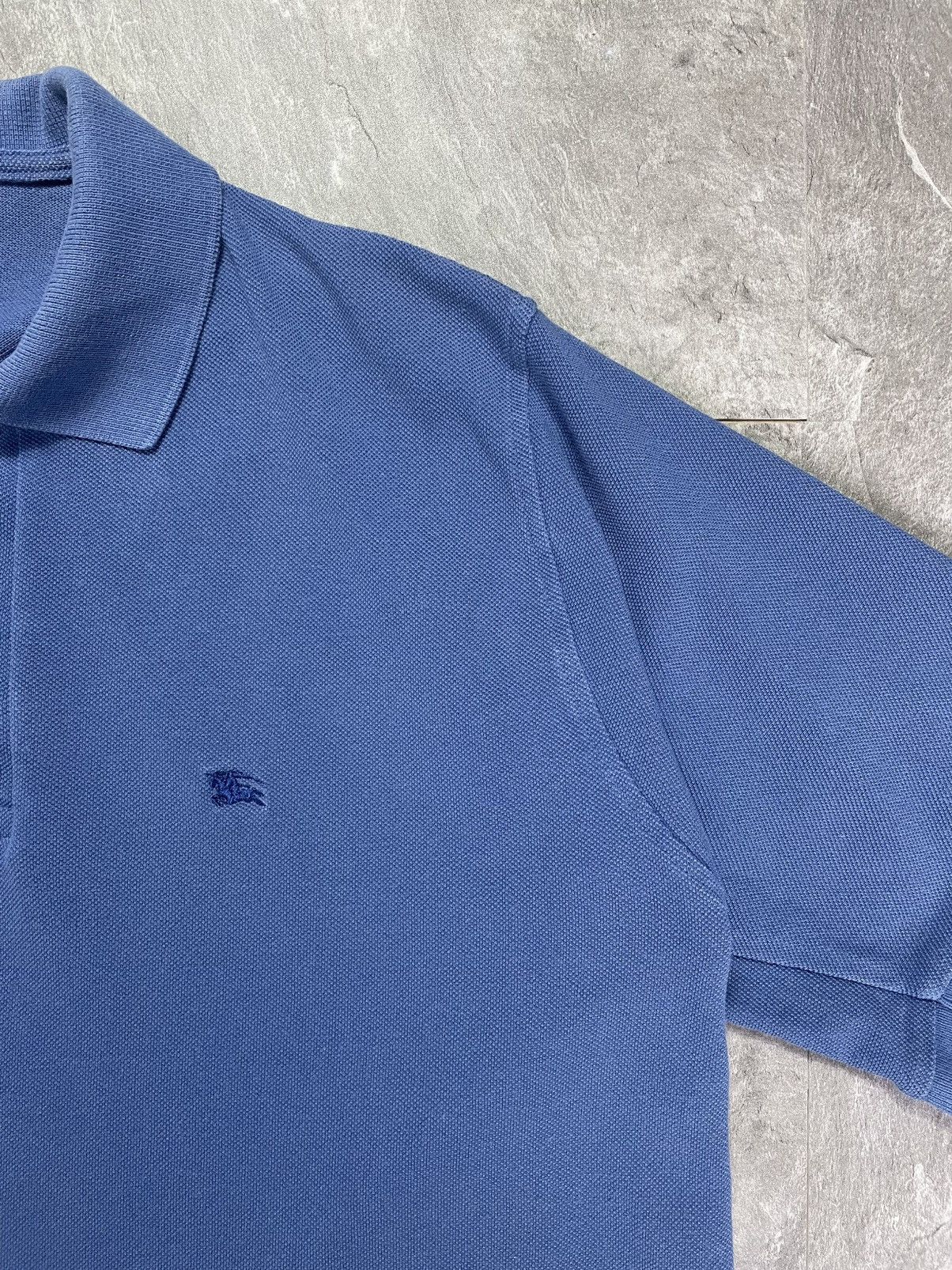 Burberry Vintage 90s Burberry London Polo T Shirt Retro Rare Hype Y2k Size US M / EU 48-50 / 2 - 2 Thumbnail