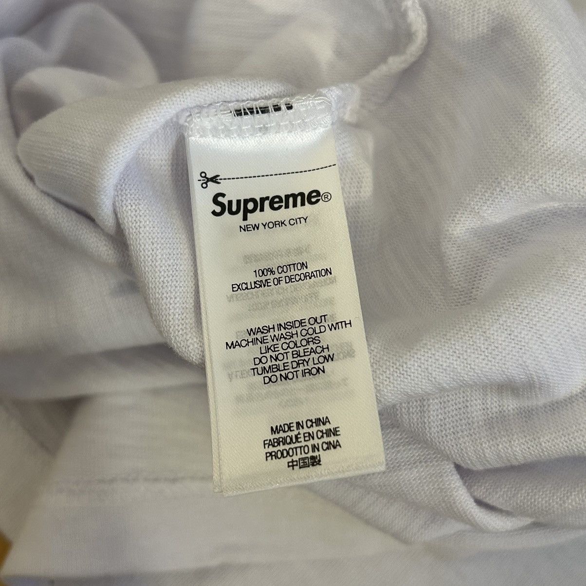 Supreme Supreme Stencil Top White Small Size US S / EU 44-46 / 1 - 5 Thumbnail