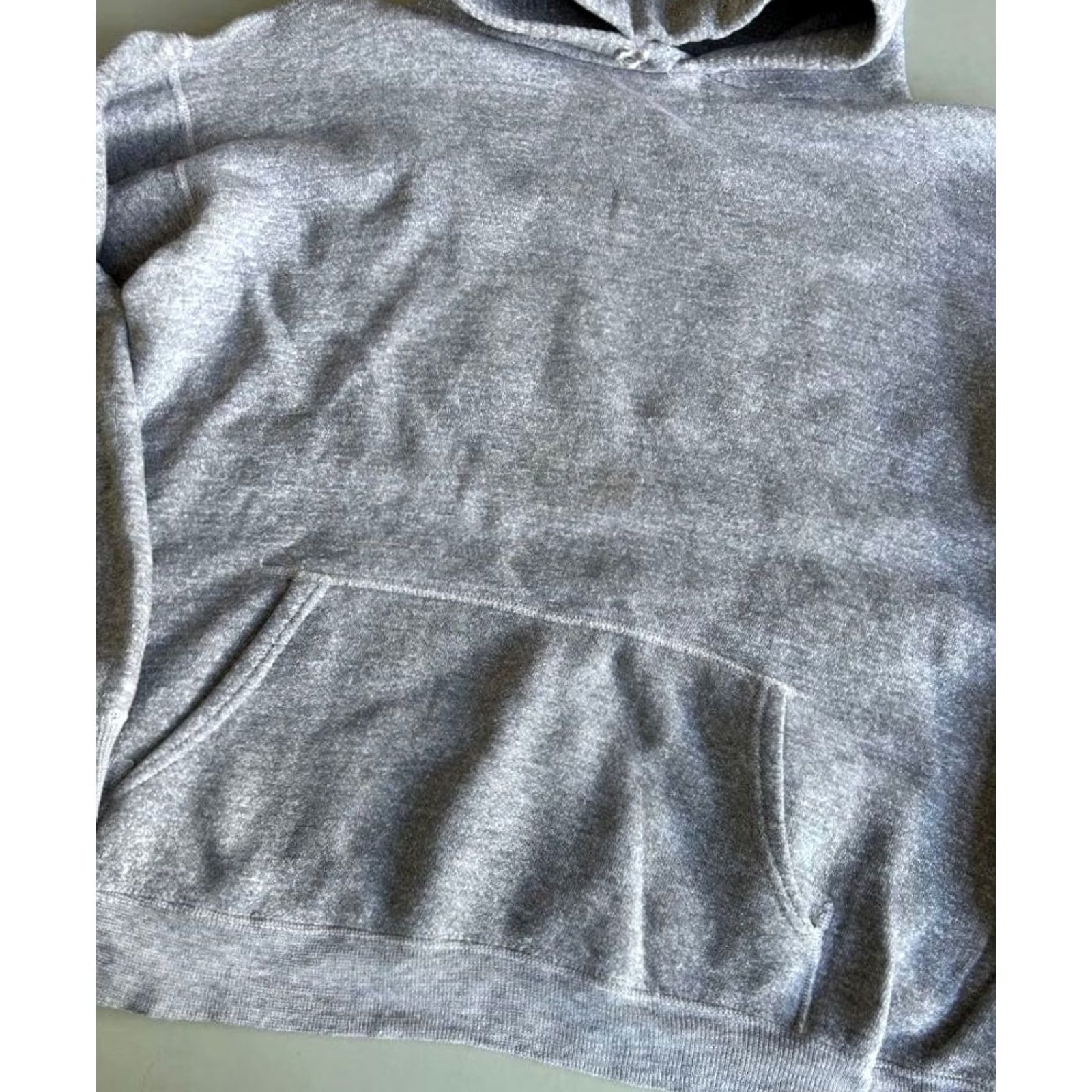 Vintage Vintage 50s-60s Thick Cotton Sweat Hoodie Gray Heather Regular L Size US L / EU 52-54 / 3 - 3 Thumbnail
