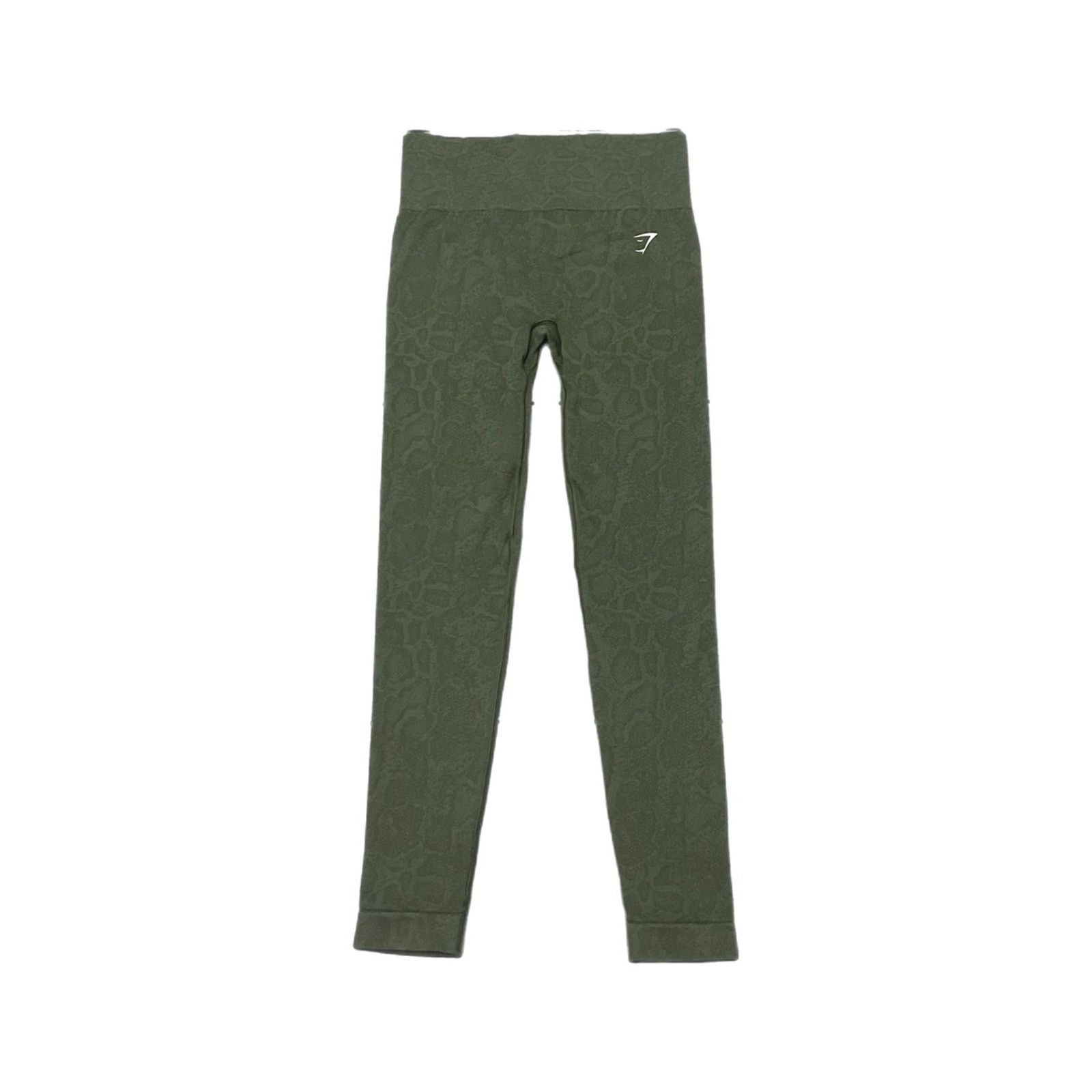 Gymshark Gymshark Olive Green Seamless Scrunch Leggings Size 24" / US 00 / IT 34 - 1 Thumbnail
