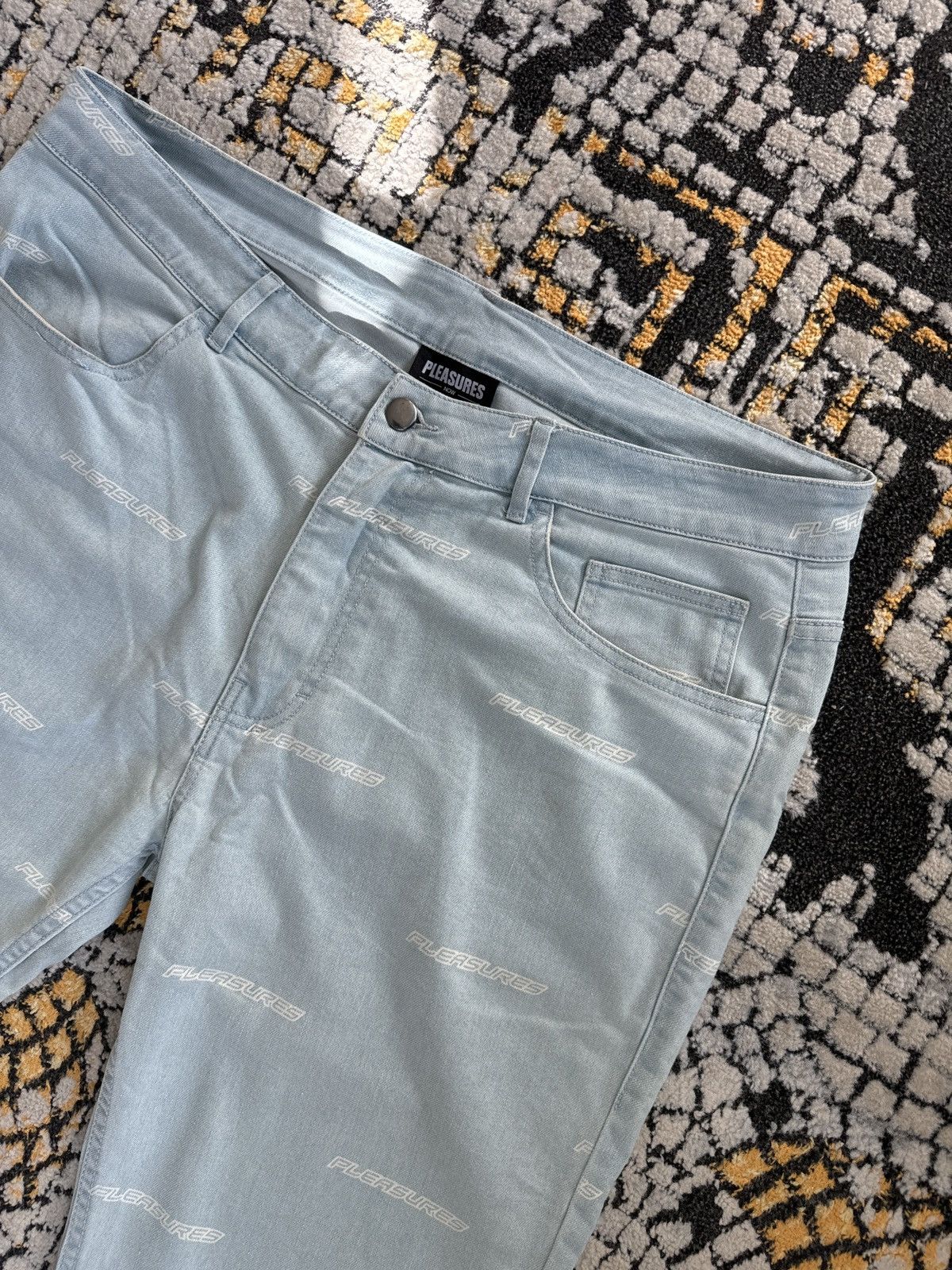 Pleasures Pleasures Repeat Denim Size US 34 / EU 50 - 3 Thumbnail