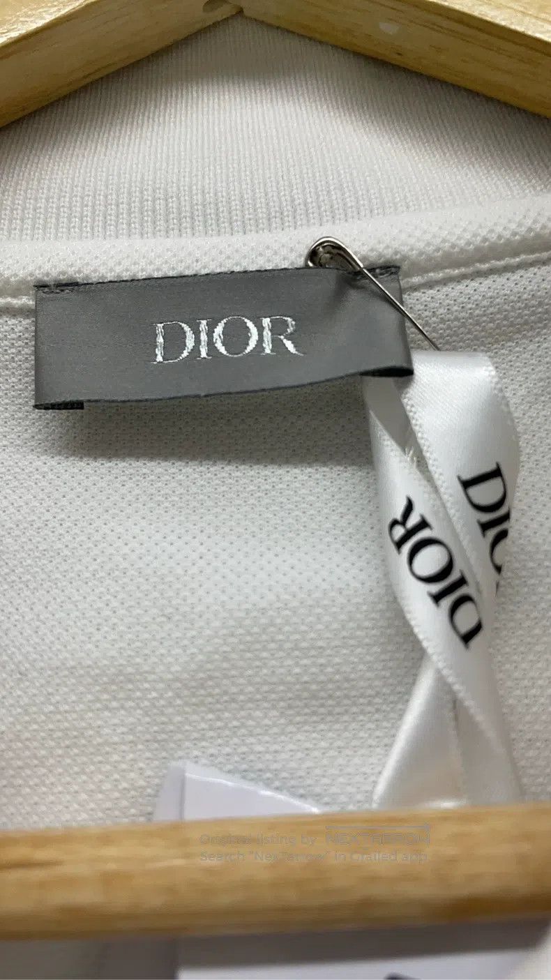 Dior Dior White embroidered little bee short-sleeved T-shirt Size US M / EU 48-50 / 2 - 3 Thumbnail