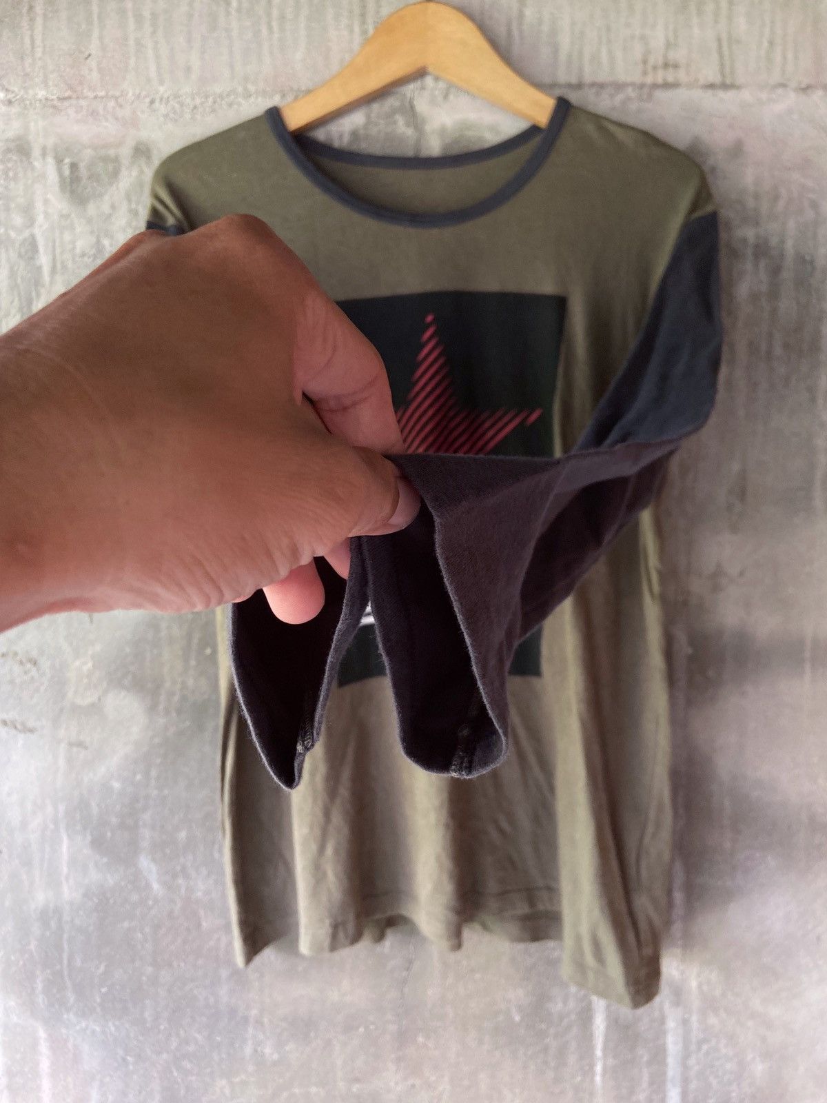 Japanese Brand BECOME HERO STAR LONG SLEEVE Size US L / EU 52-54 / 3 - 8 Thumbnail