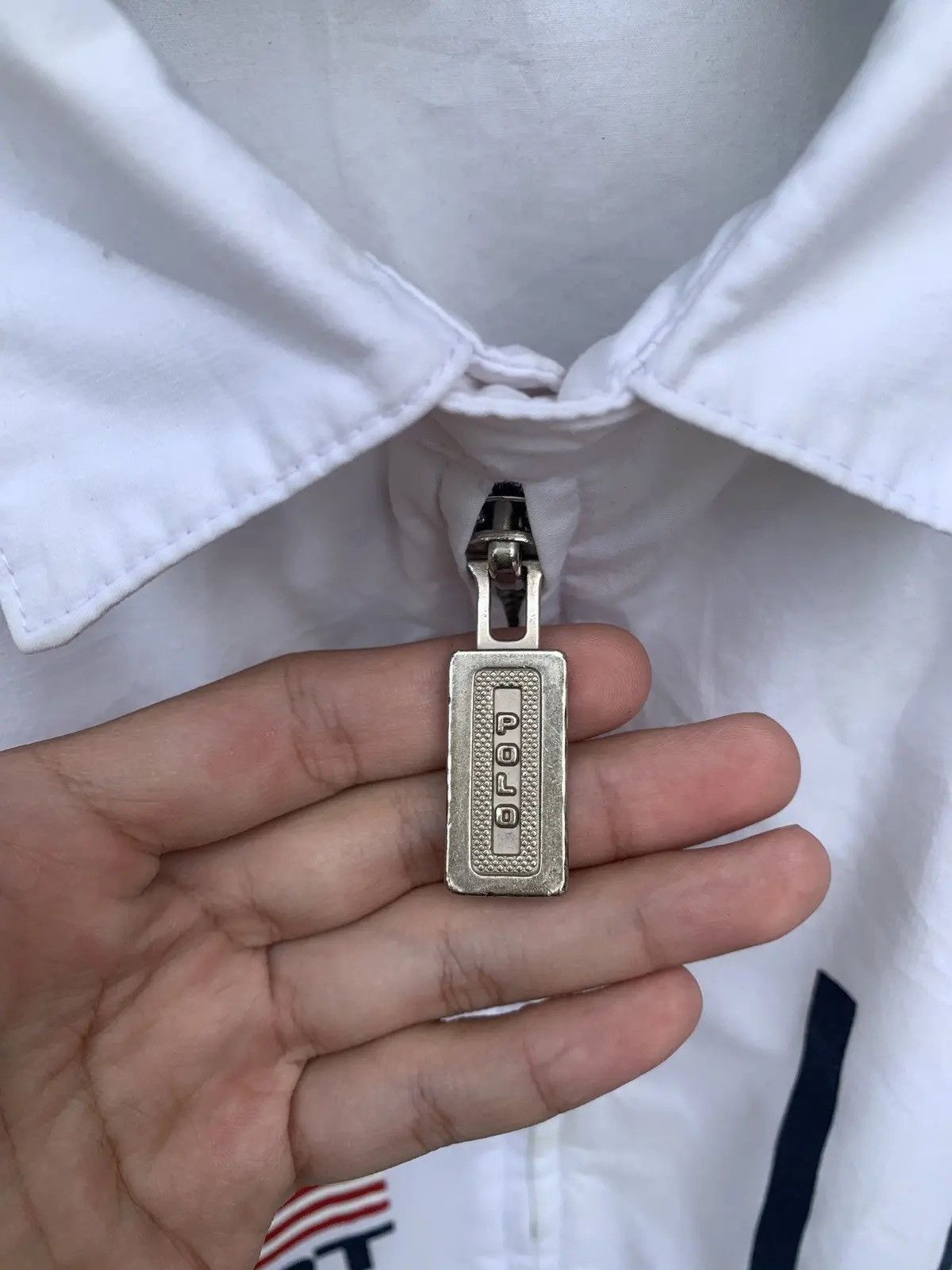 Polo Ralph Lauren Vintage 90s Polo Sport Ralph Lauren USA Big Logo Spellout Size US L / EU 52-54 / 3 - 4 Thumbnail