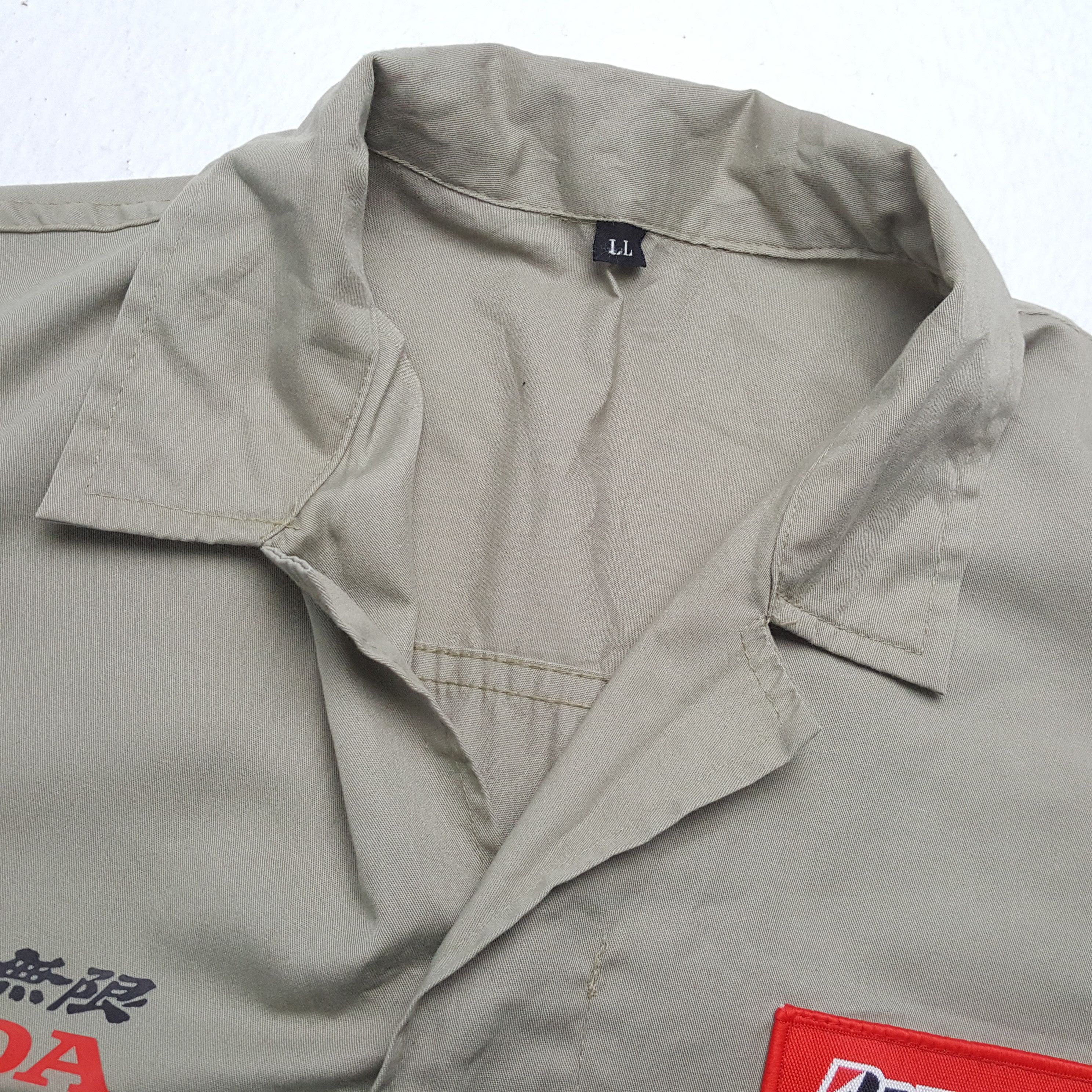 Honda × Japanese Brand × Vintage Vintage BRIDGESTONE MUGEN HONDA Japan Racing Coverall Jacket Size US L / EU 52-54 / 3 - 14 Thumbnail