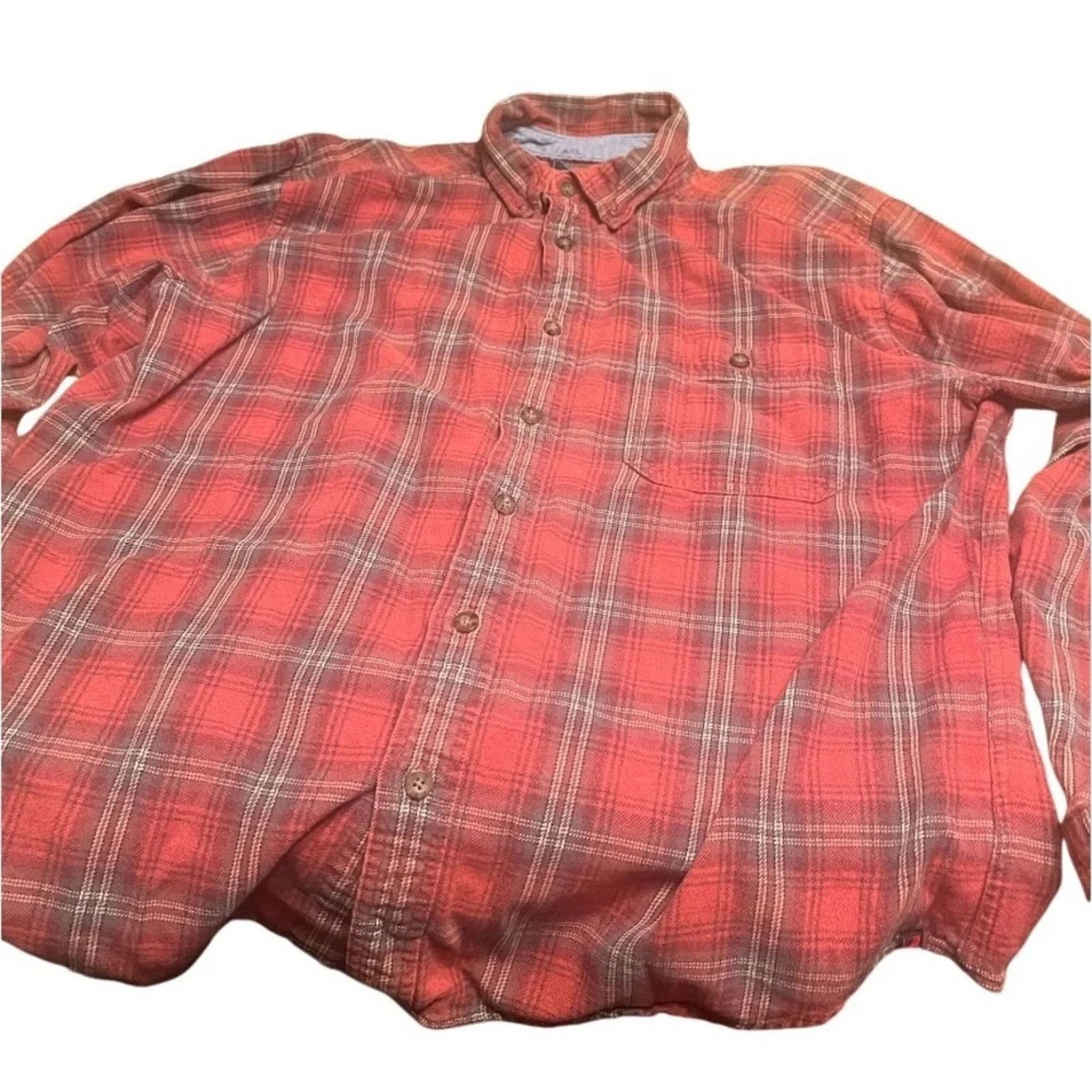 Woolrich Woolen Mills Woolrich flannel button down shirt, size Large Size US L / EU 52-54 / 3 - 1 Thumbnail