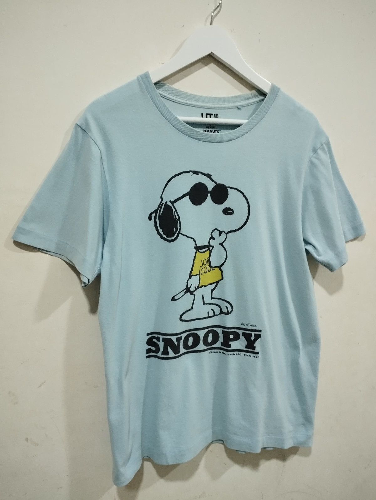 Japanese Brand UT UNIQLO PEANUTS™ SNOOPY JOE COOL VINTAGE Y2K Size US L / EU 52-54 / 3 - 2 Thumbnail