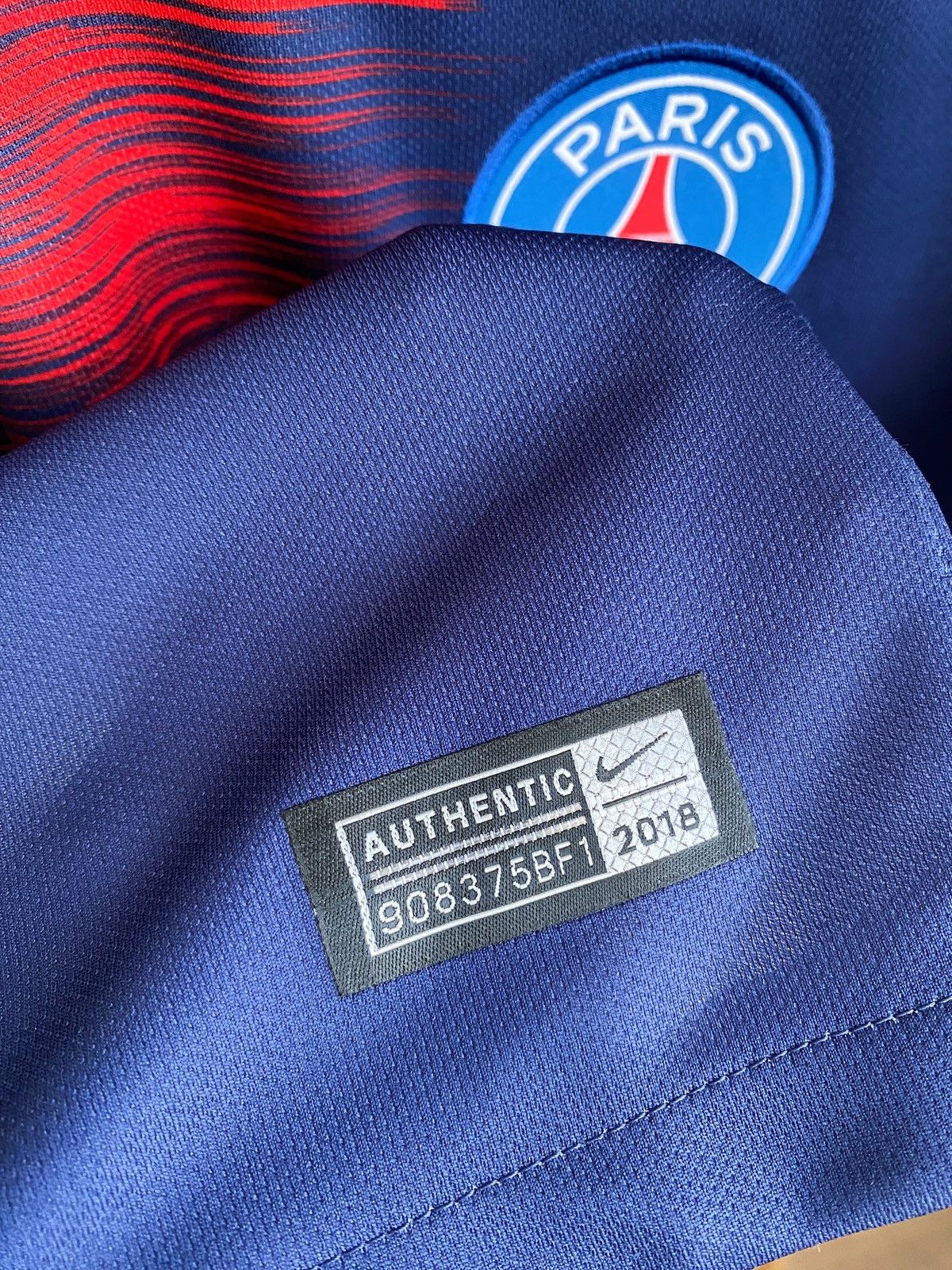 Nike BNWT NIKE PSG 2018/2019 Home Handball Shirt Jersey Size US M / EU 48-50 / 2 - 18 Thumbnail