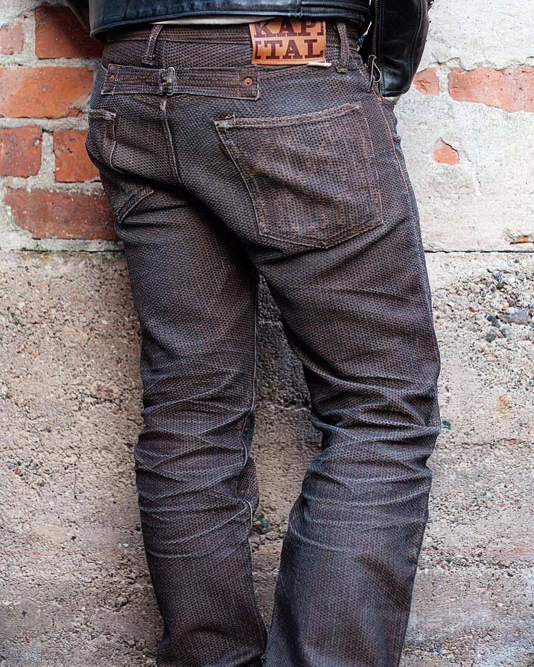 Kapital Kapital Century Monkey Cisco ( Sashiko ) Denim Pants Size US 30 / EU 46 - 25 Thumbnail
