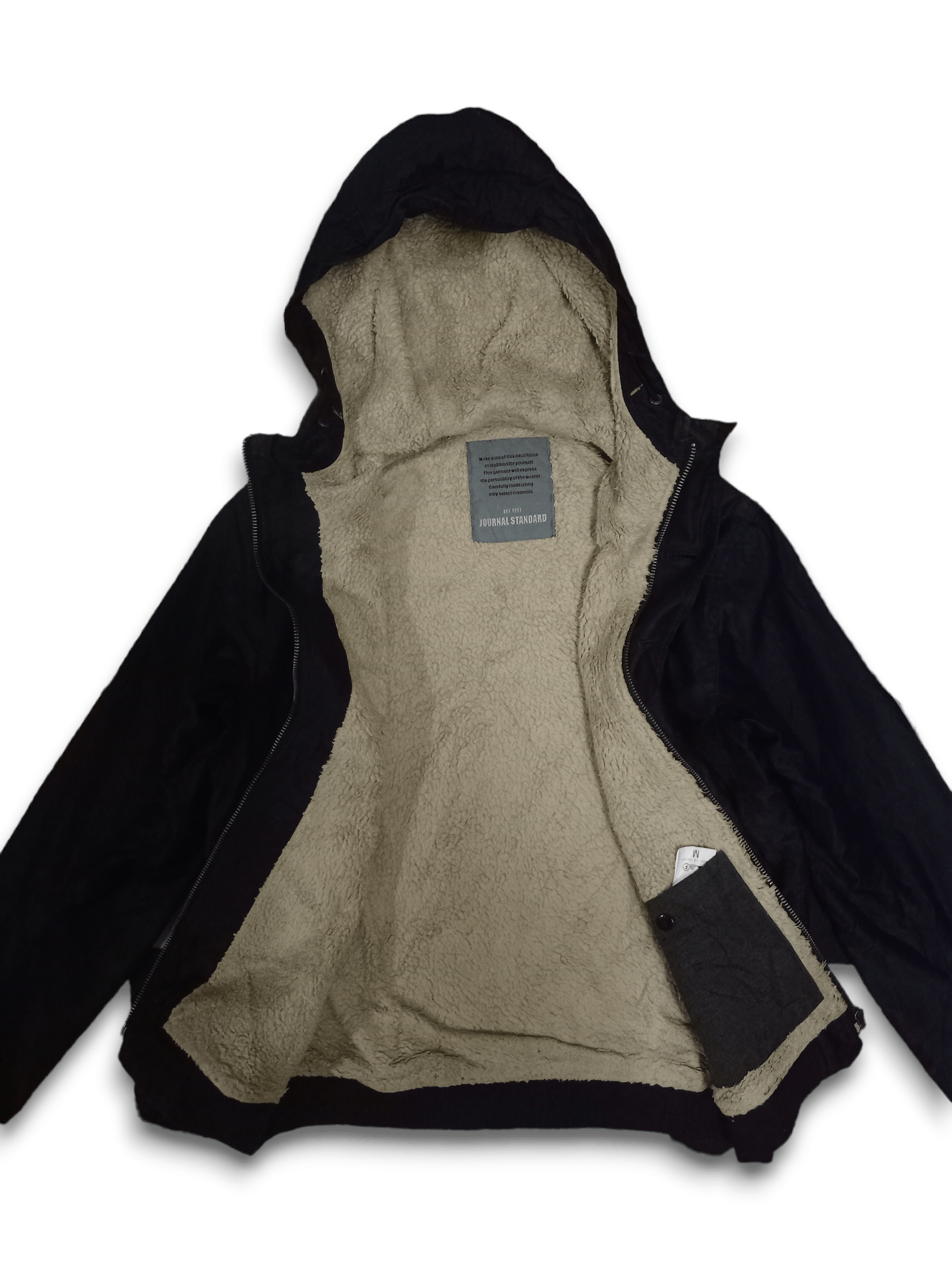 Journal Standard Vintage Japanese Journal Standard Hoodie Sherpa Size US M / EU 48-50 / 2 - 4 Thumbnail
