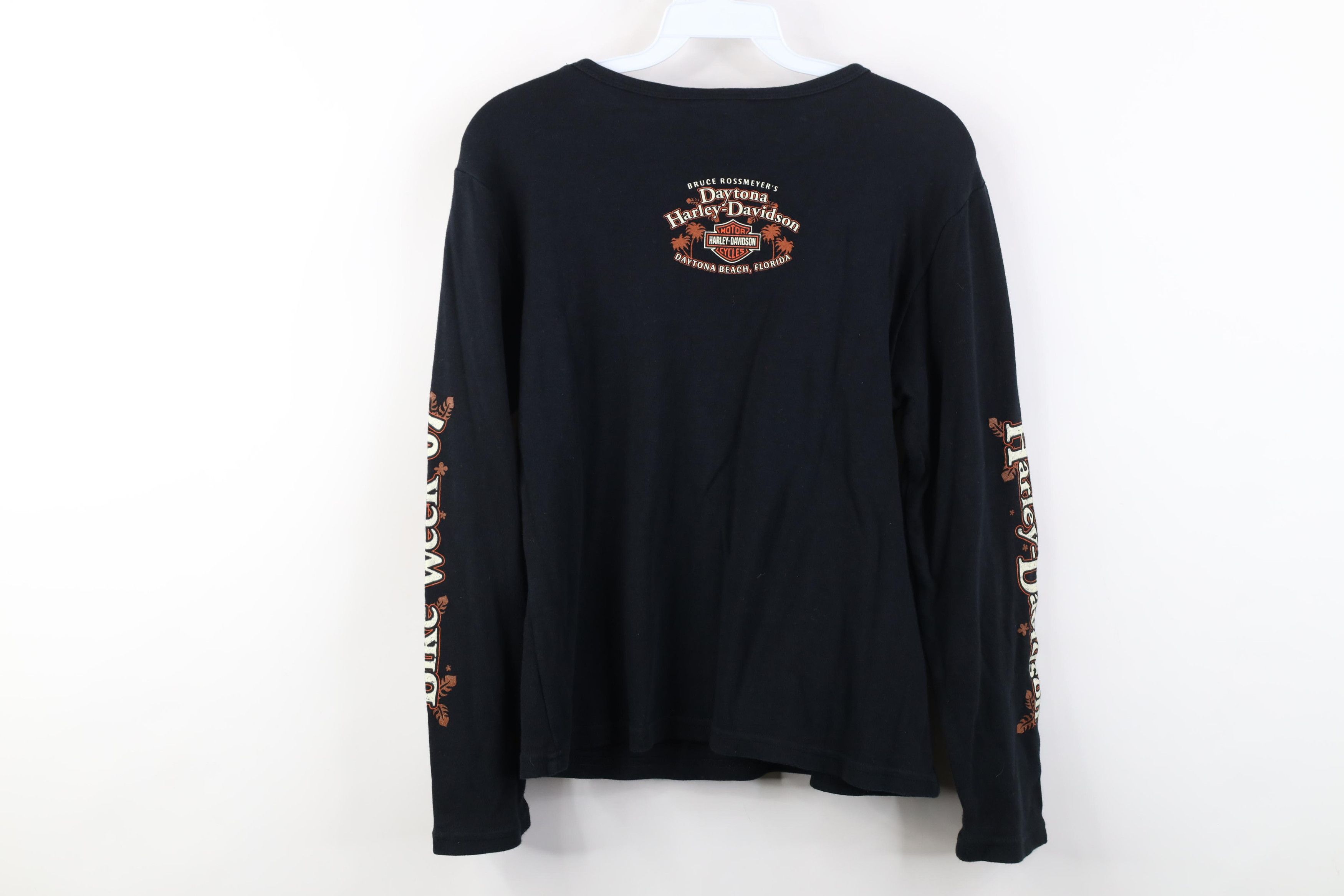 Harley Davidson Vintage Y2K 2007 Harley Davidson Week Long Sleeve T-Shirt Size L / US 10 / IT 46 - 12 Thumbnail