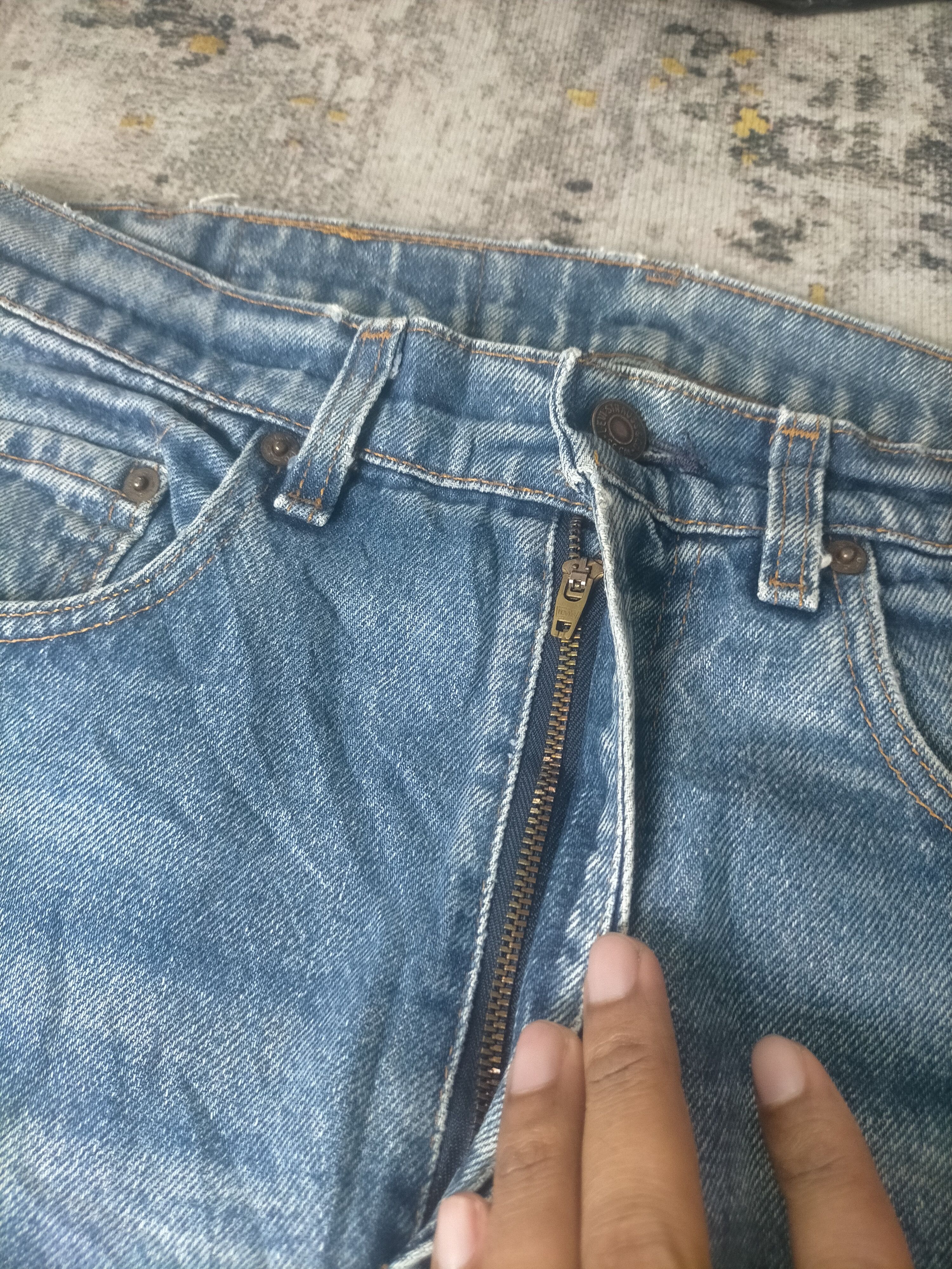 Levi's Vintage Clothing 🔥 Vintage 80s Levis 505 Stone Wash Jeans Size US 32 / EU 48 - 7 Thumbnail