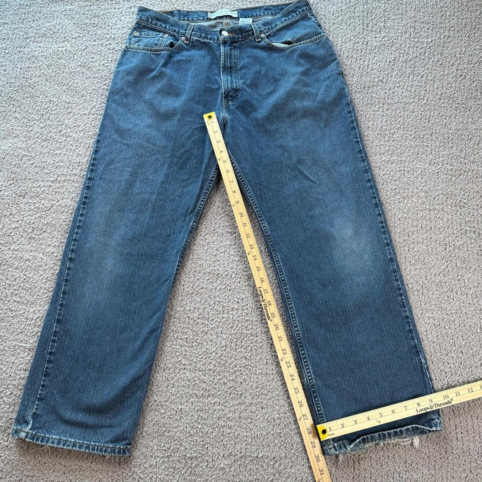 Levi's Levis 559 Jeans Mens 38x30 Relaxed Straight Blue Medium Wash Size US 38 / EU 54 - 4 Thumbnail