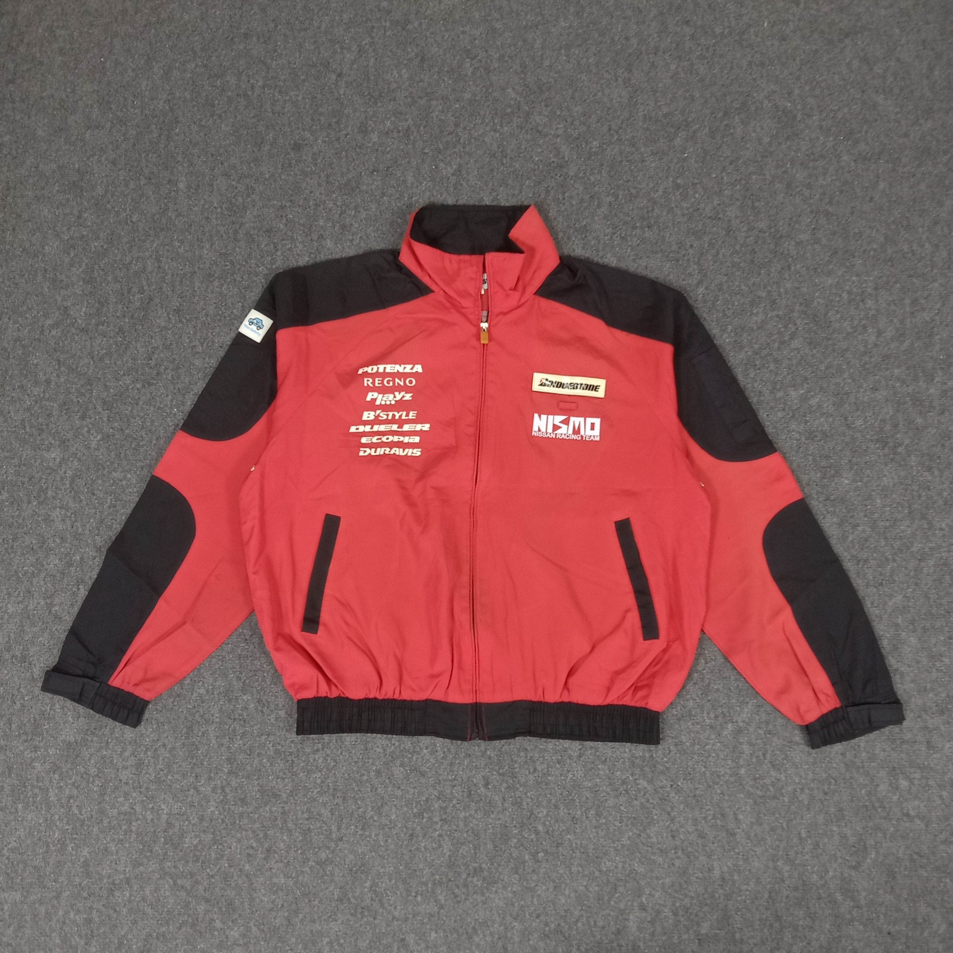 Japanese Brand × Vintage Bridgestone X Nismo Nissan Japanese Custom Jacket Size US L / EU 52-54 / 3 - 3 Thumbnail