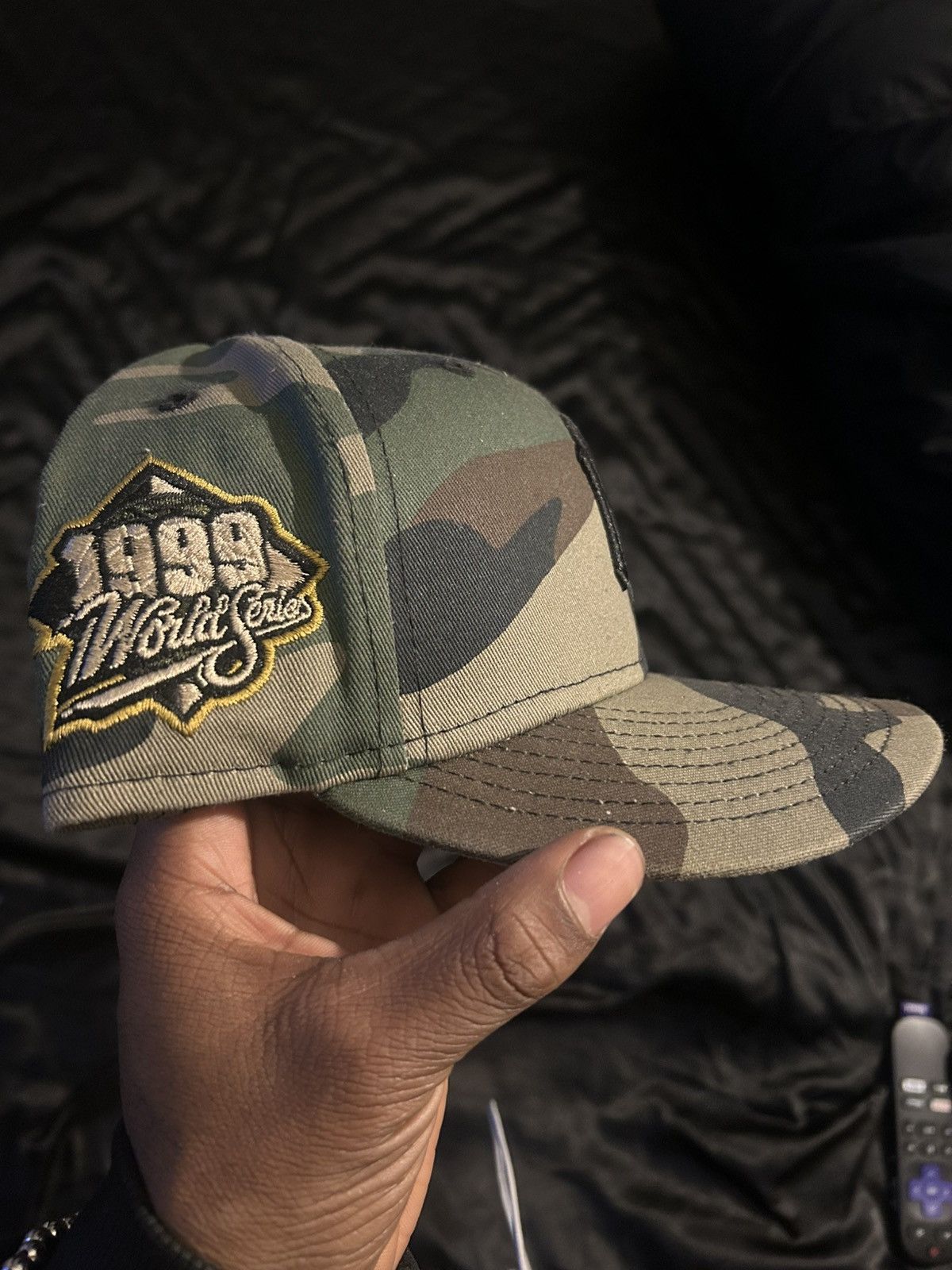 New Era New Era New York Yankees Camo Fitted Size ONE SIZE - 2 Thumbnail