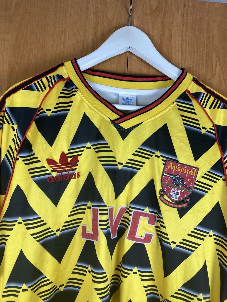 Adidas 90's Adidas Arsenal Vintage Jersey Football Soccer T-shirt Size US L / EU 52-54 / 3 - 1 Thumbnail