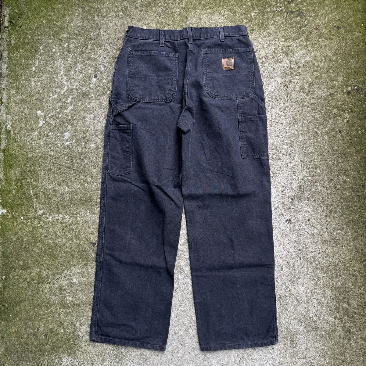 Carhartt × Vintage VINTAGE CARHARTT CARPENTER FADED BAGGY CANVAS WORK PANTS 32 Size US 32 / EU 48 - 2 Thumbnail