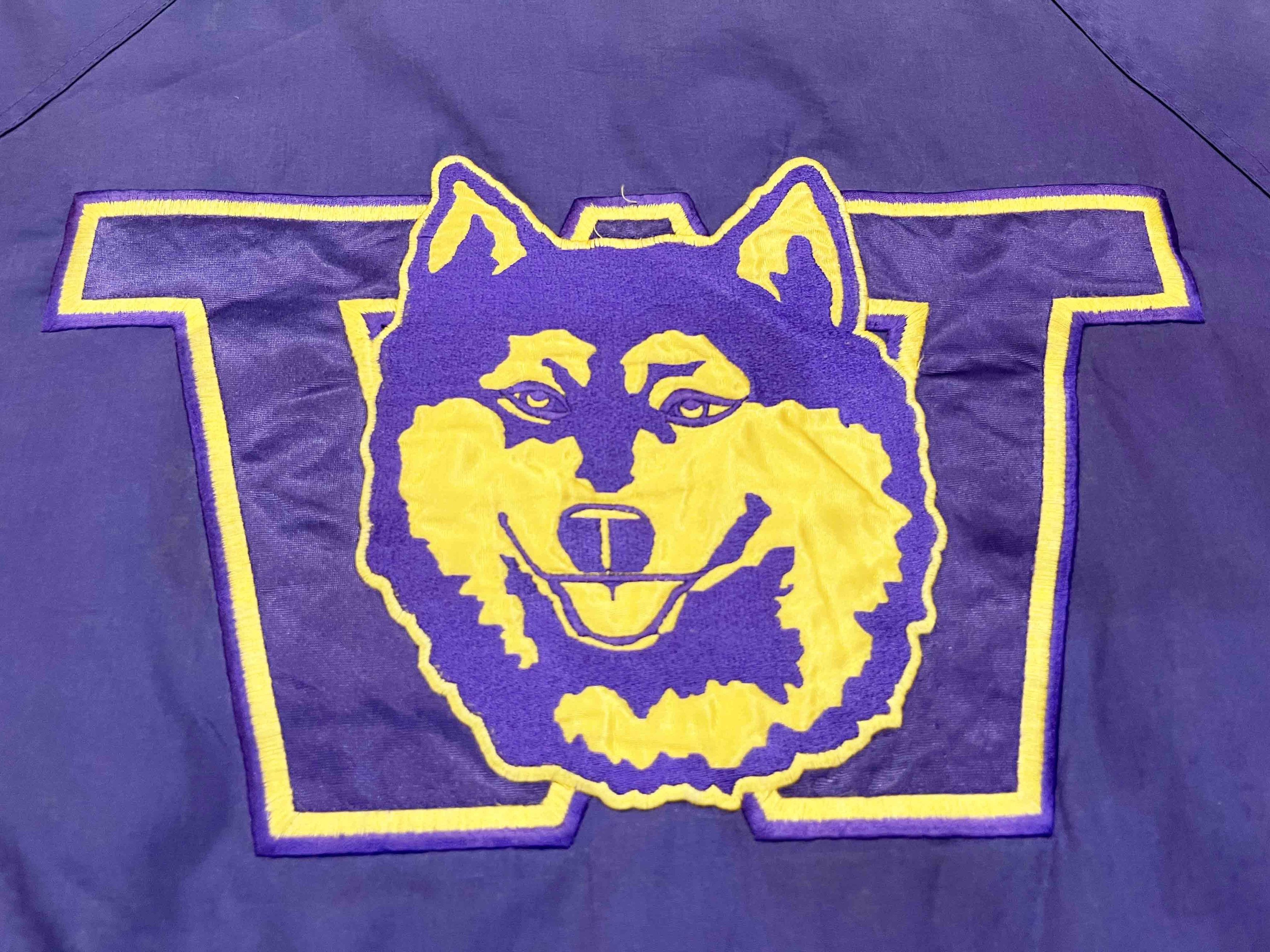 NCAA × Pro Player × Vintage Vintage Pro Player Washington UW Huskies Full Zip Jacket Size US M / EU 48-50 / 2 - 8 Thumbnail