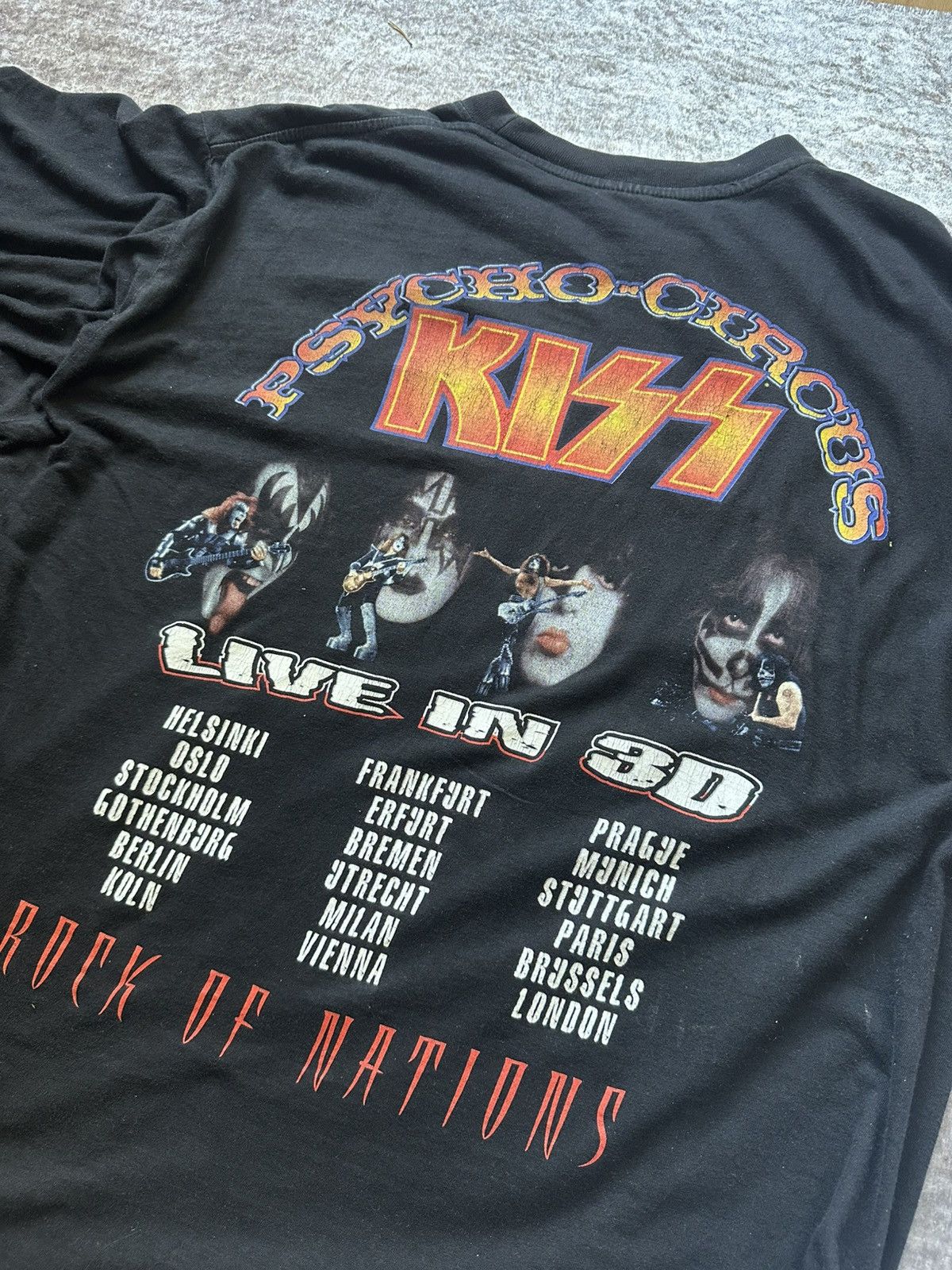Vintage 1999 Kiss Psycho Circus Tour Tee Size US XL / EU 56 / 4 - 4 Thumbnail
