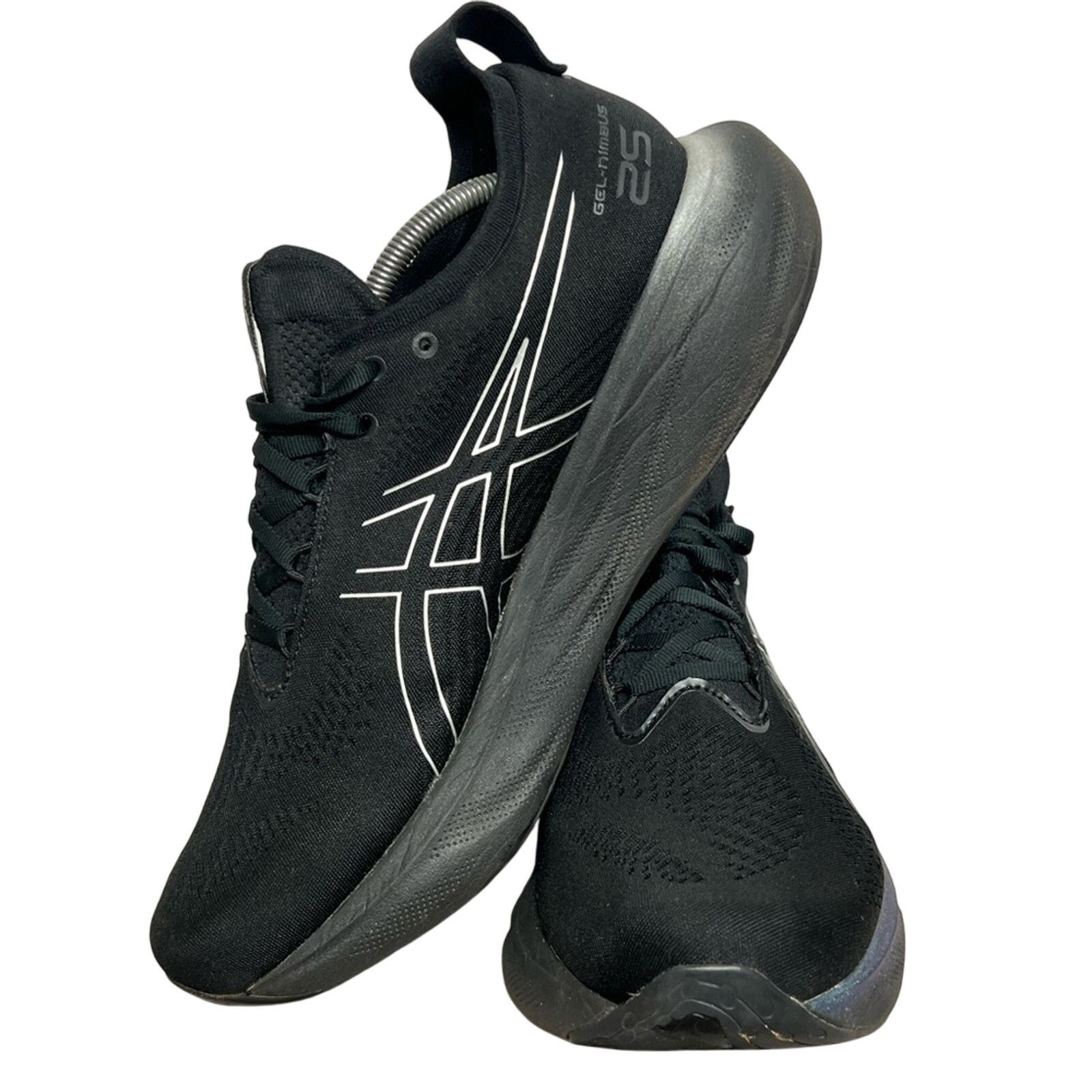 Asics Asics Gel-Nimbus 25 Platinum Road Running Shoes Men's Black Size US 12 / EU 45 - 7 Thumbnail