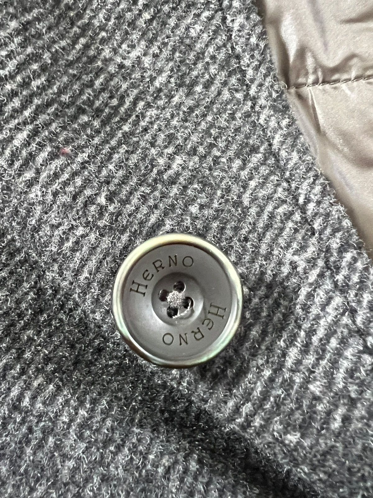 Herno Herno Puffer Lining Wool Long Coat Size US L / EU 52-54 / 3 - 12 Thumbnail