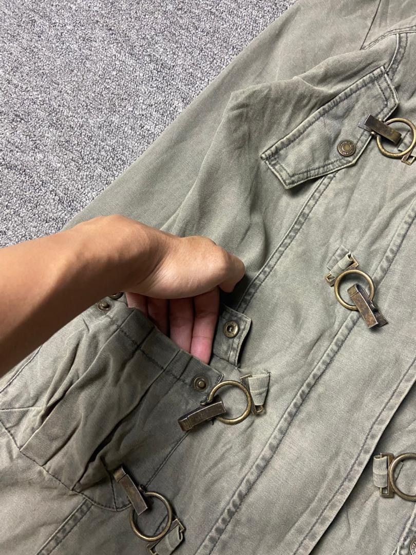 Japanese Brand Vintage Crazy Angel Tactical Style Jacket (179) Size US XXS / EU 40 - 8 Thumbnail