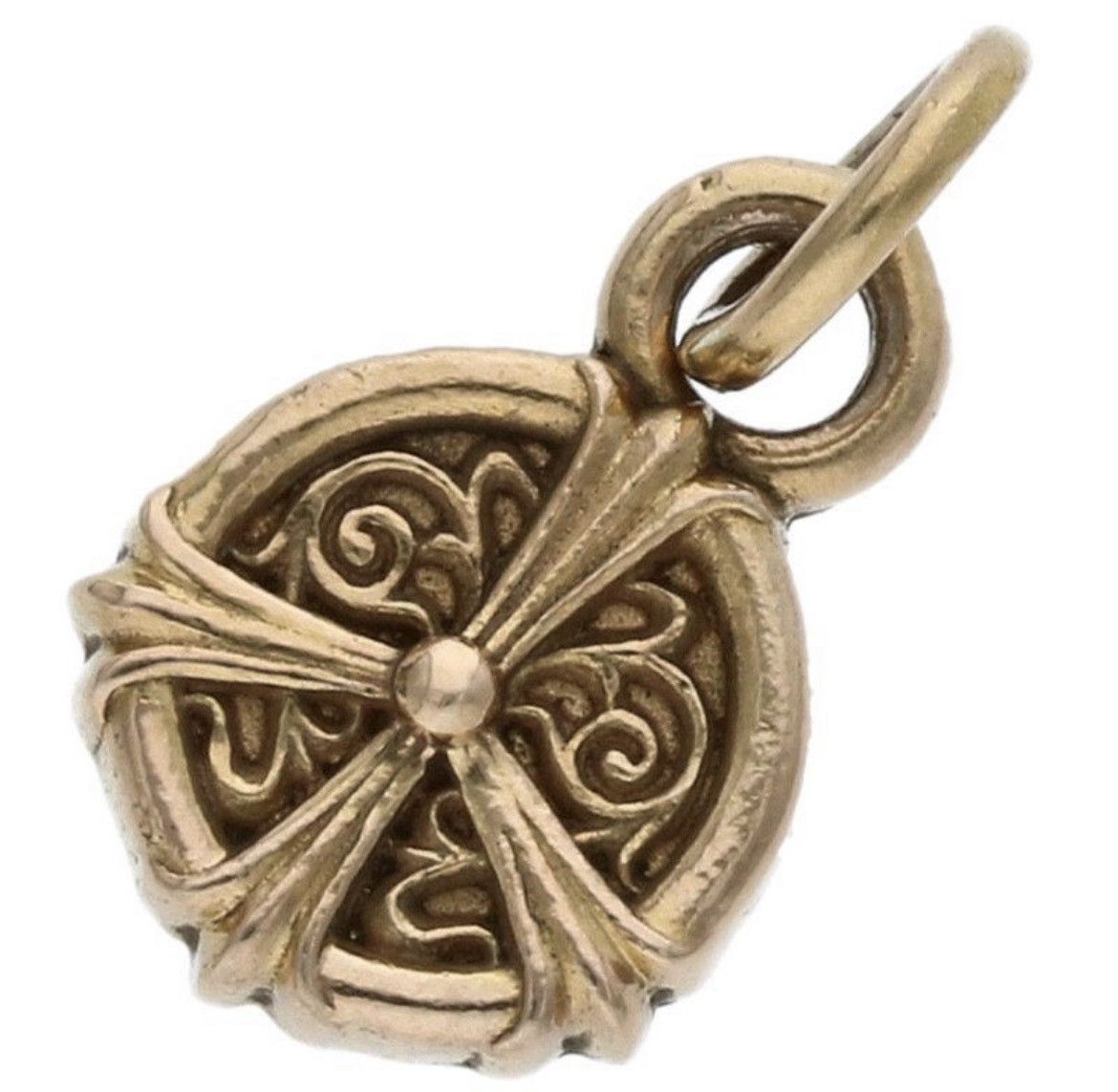 Chrome Hearts Chrome Hearts 22K Gold Peace Sign Necklace Size ONE SIZE - 1 Thumbnail