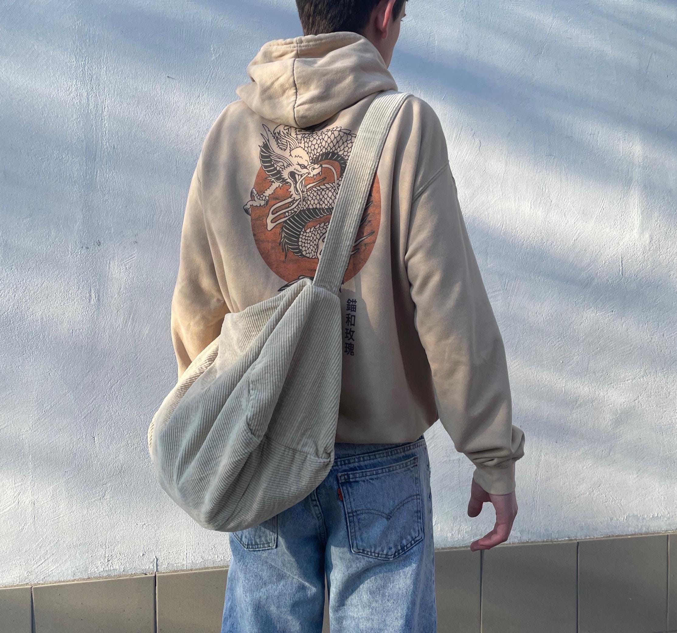 Other Crossbody Corduroy Bag Shoulder Capacity Slouchy Casual tote Size ONE SIZE - 1 Thumbnail