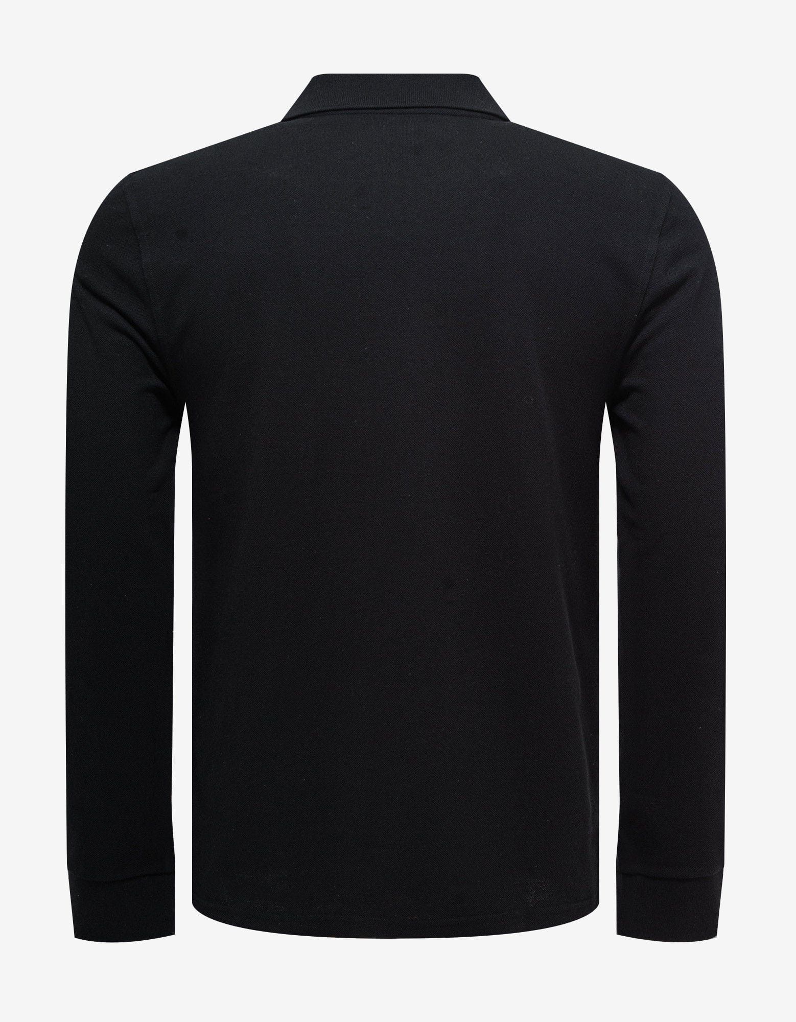Saint Laurent Paris Black Long Sleeve Logo Polo Size US XXL / EU 58 / 5 - 2 Thumbnail