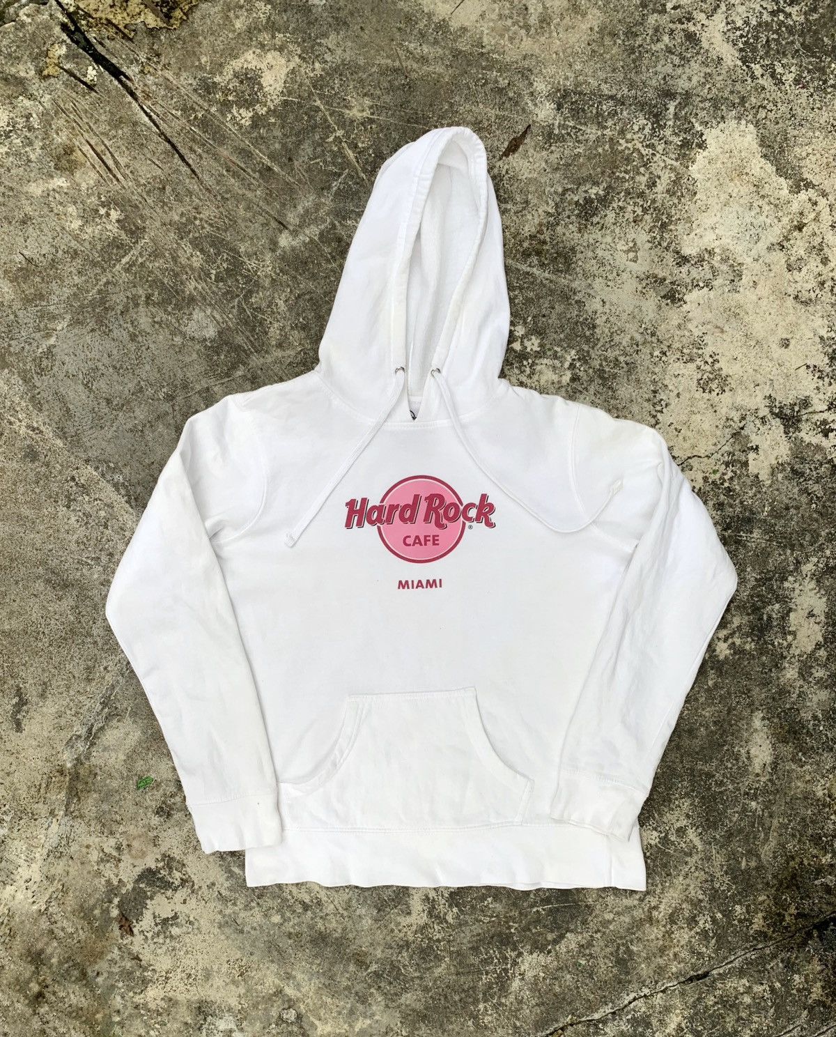 Hard Rock Cafe × Vintage 2000s Hard Rock Cafe Miami Hoodie Size S / US 4 / IT 40 - 1 Thumbnail