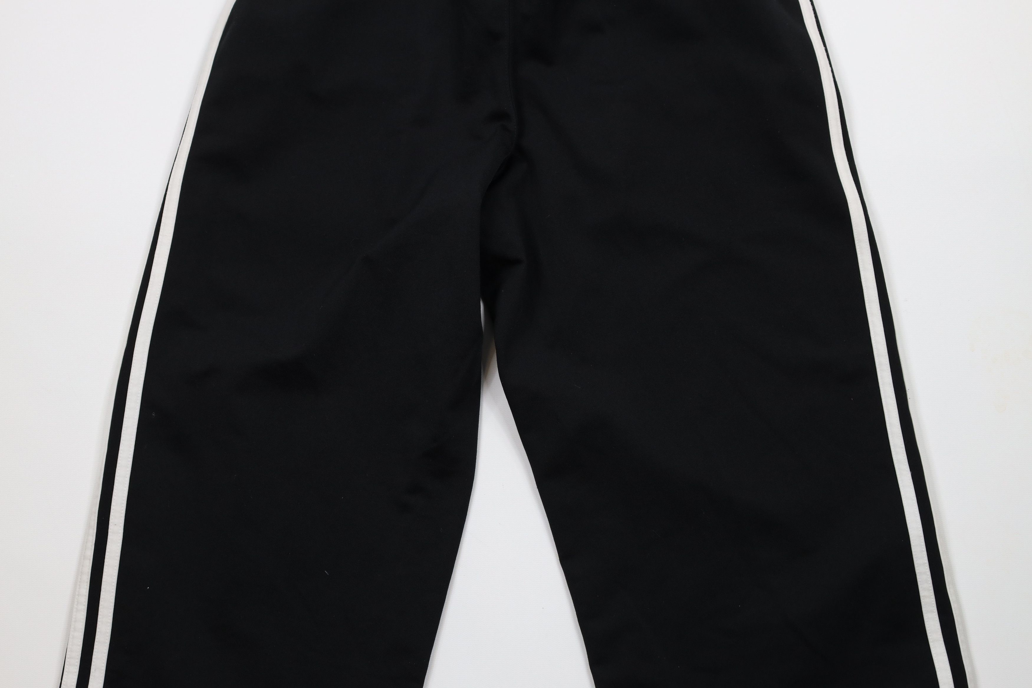 Adidas Vintage Y2K Adidas Spell Out Striped Wide Leg Sweatpants Size US 34 / EU 50 - 12 Thumbnail