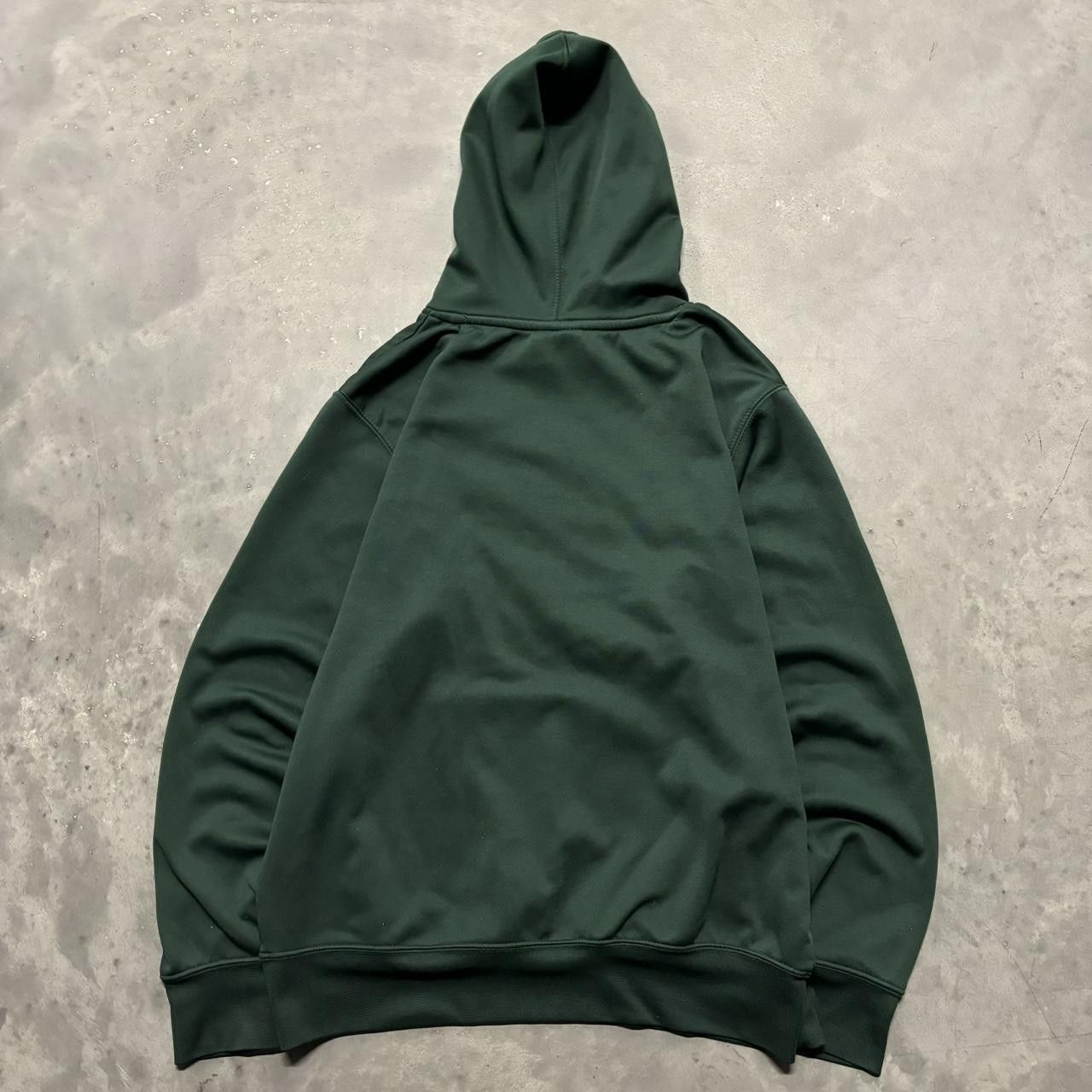 Vintage Crazy Vintage Y2K/2000s Green Miami Hurricanes College Essential Hoodie! Size US L / EU 52-54 / 3 - 8 Thumbnail