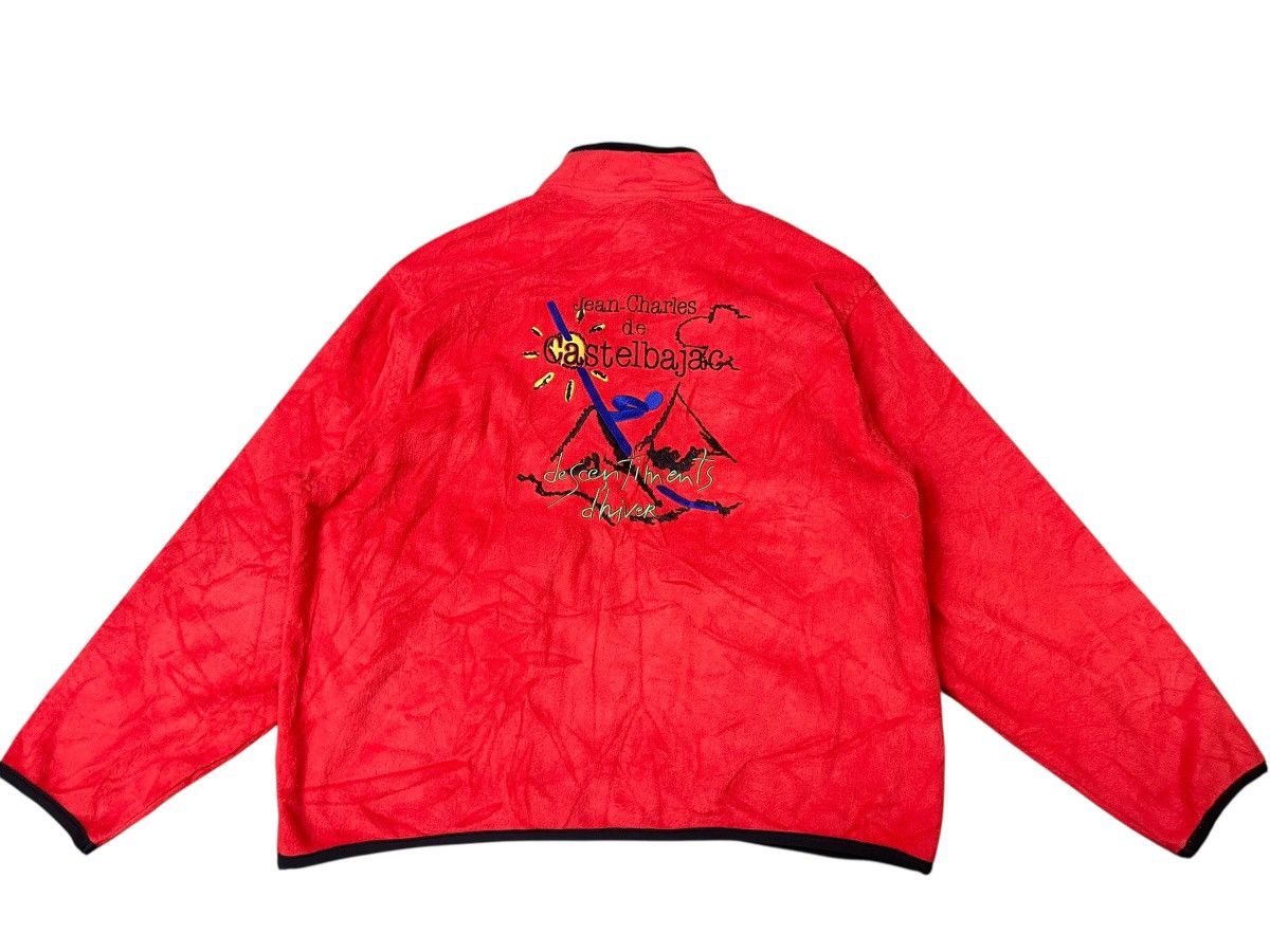 Jean Charles De Castelbajac Vintage Jean Charles De Castlebajac Fleece Jacket Size US M / EU 48-50 / 2 - 2 Thumbnail
