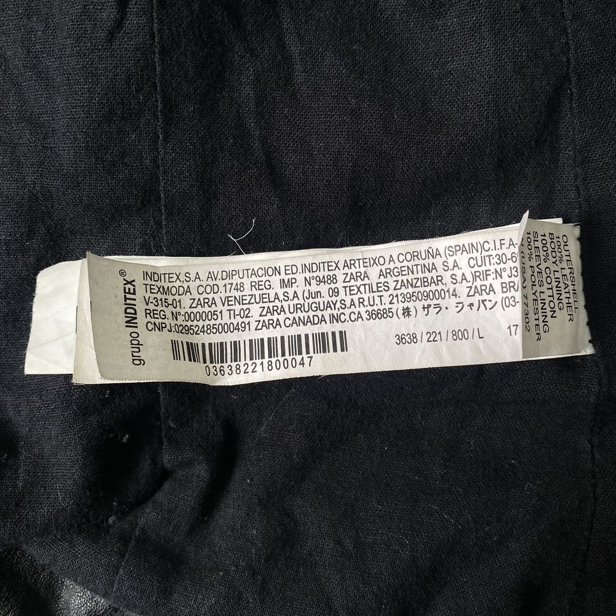 Zara asymmetrical leather biker jacket Size US L / EU 52-54 / 3 - 13 Thumbnail
