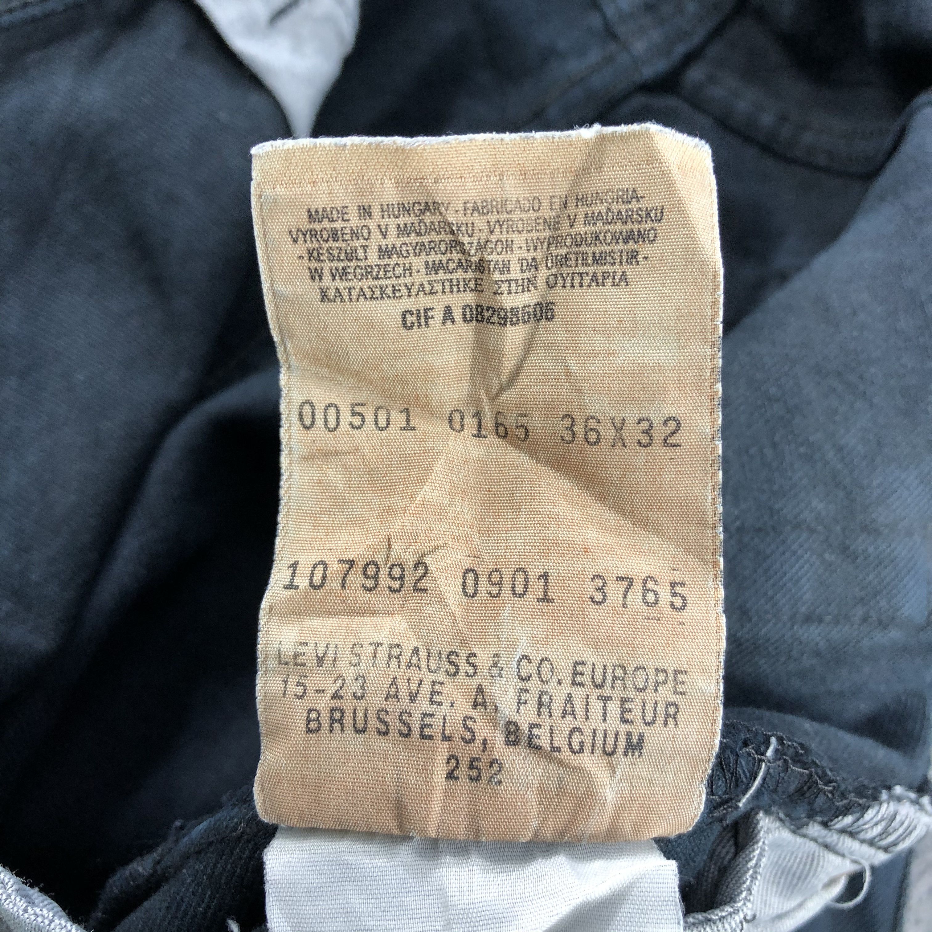 Levi's × Vintage Vintage 90s Levis 501 Earth Tone Jeans-JM1585 Size US 35 - 12 Thumbnail
