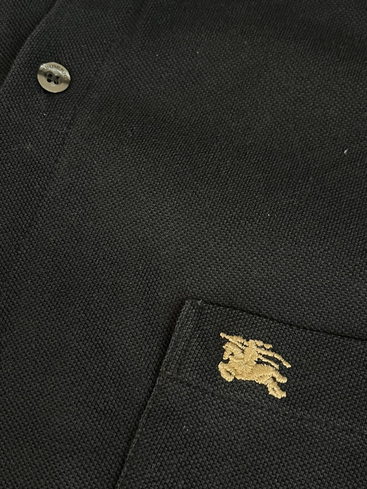 Burberry Burberry Shirt Gold Logo Size US L / EU 52-54 / 3 - 4 Thumbnail