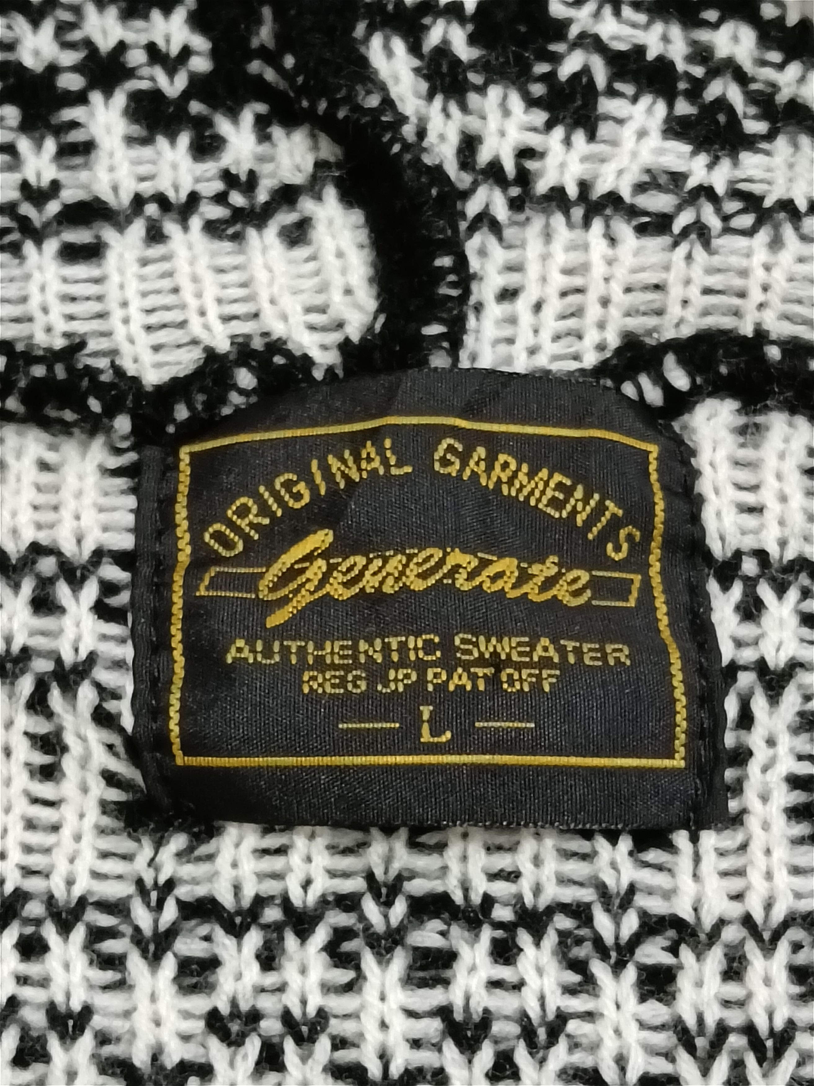 Japanese Brand GENERATE NATIVE EMOPUNK SKULL PAISLEE KNITWEAR SWEATER Size US L / EU 52-54 / 3 - 2 Thumbnail