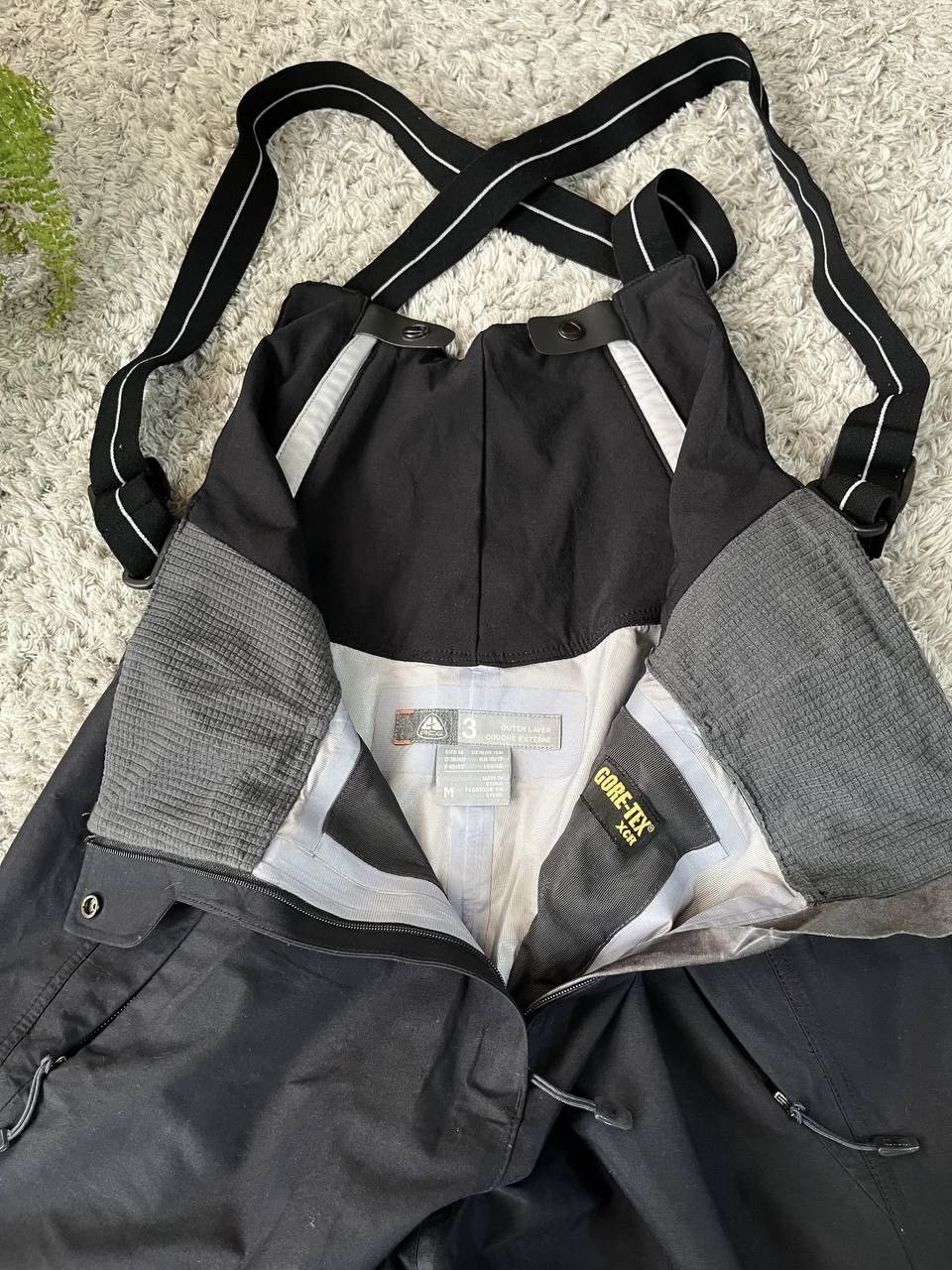 Nike × Vintage Nike Acg 00s Gore-Tex Overalls Pants Rare Logo Outdoor Size US 31 - 8 Thumbnail