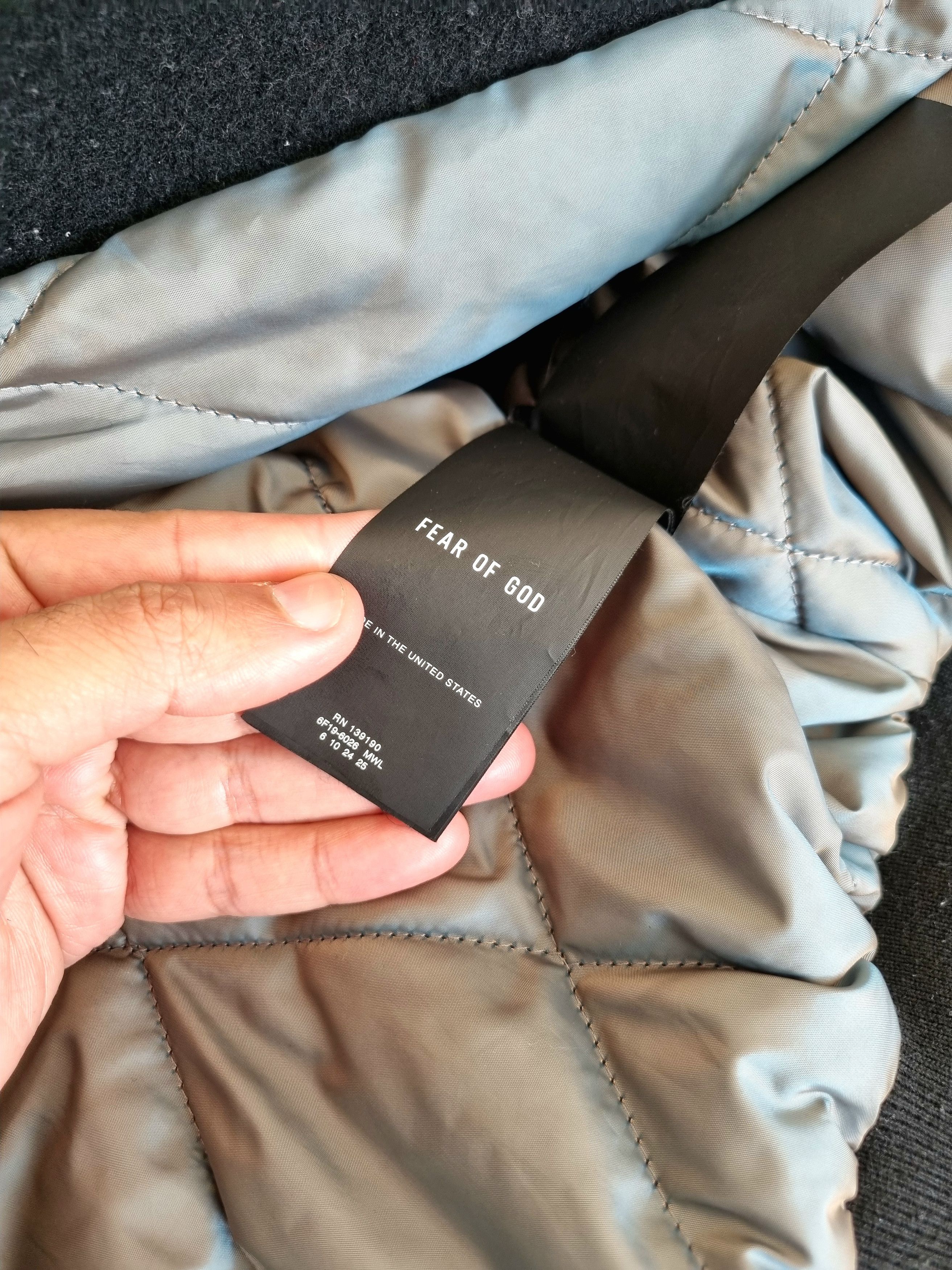 Fear of God Fear of god varsity jacket sixth collection Size US S / EU 44-46 / 1 - 6 Thumbnail
