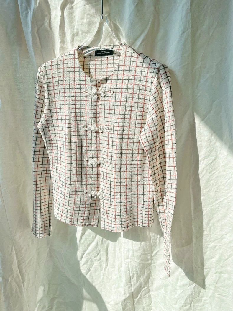 Comme des Garcons Comme Des Garcons Chinese style long-sleeved jacket with r Size S / US 4 / IT 40 - 3 Thumbnail
