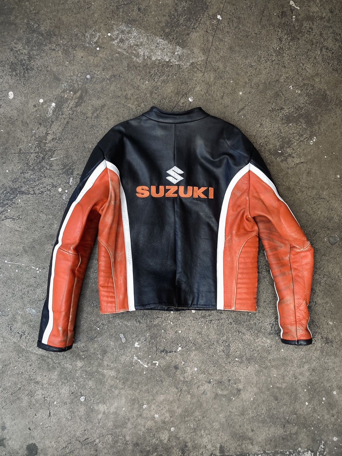 Vintage × Yamaha Vintage 90s Yamaha Racing Leather Jacket Size US L / EU 52-54 / 3 - 7 Thumbnail