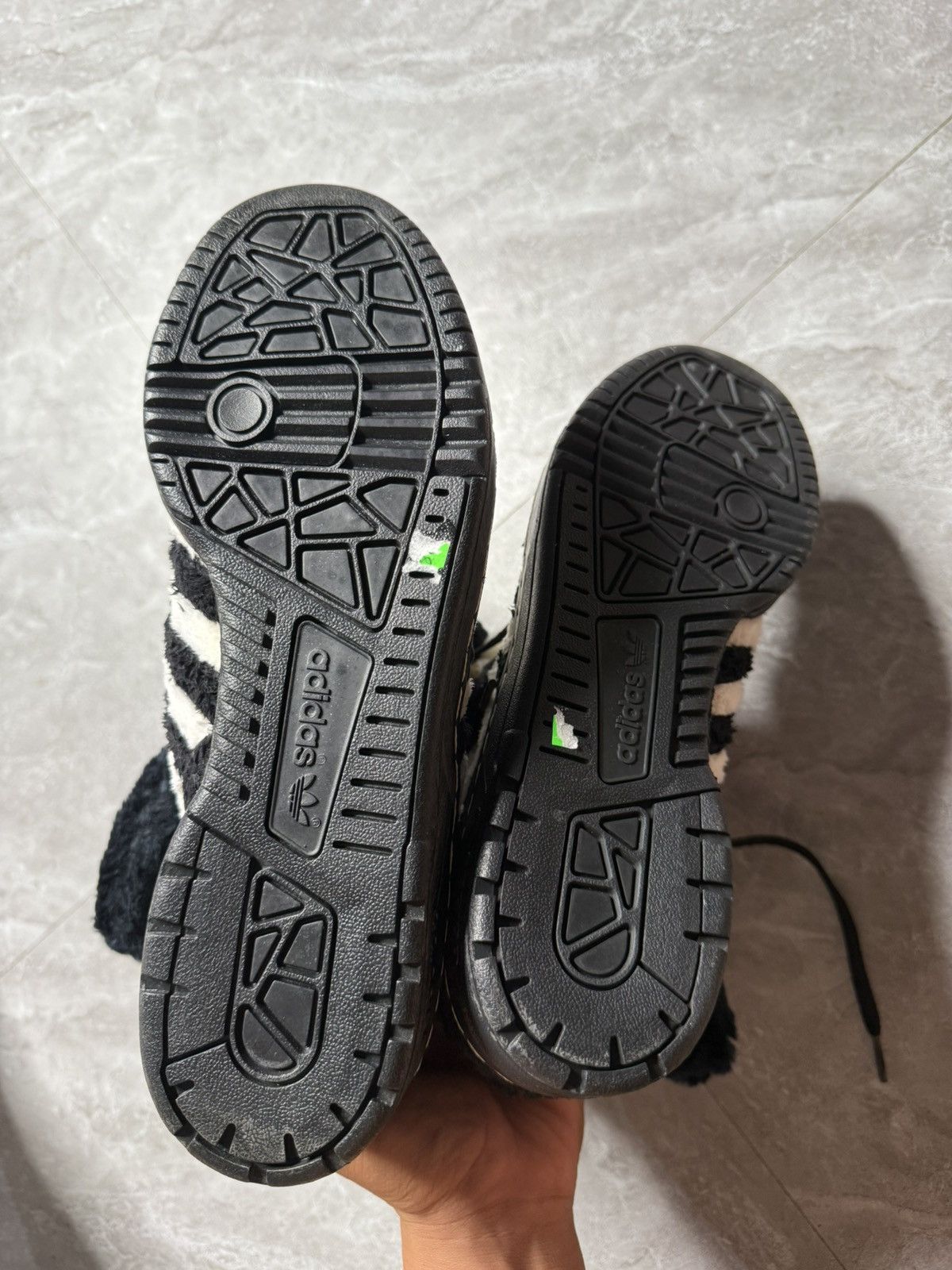 Adidas × Jeremy Scott Adidas By Jeremy Scott F/W 11 Panda Hightop Sneakers Size US 9.5 / EU 42-43 - 11 Thumbnail