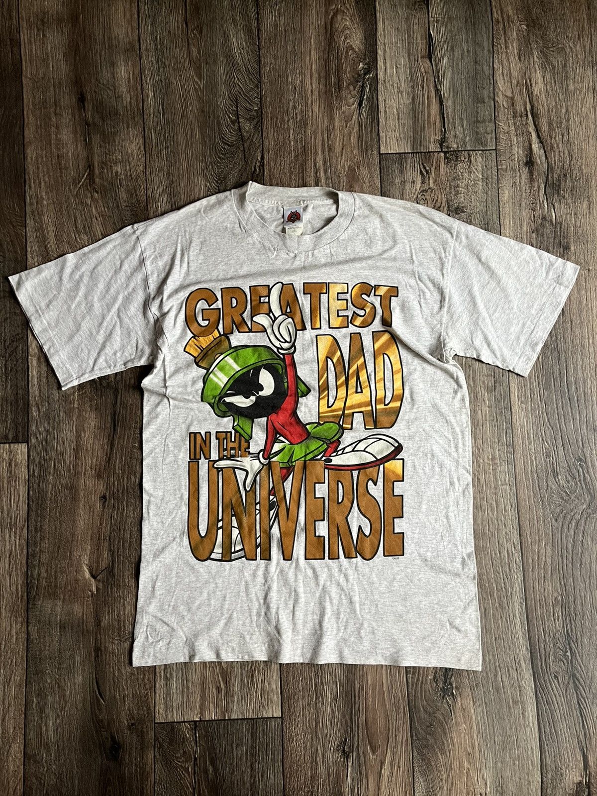 Vintage × Warner Bros Vintage 90s Looney Tunes 'Greatest Dad In The Universe' Size US L / EU 52-54 / 3 - 1 Thumbnail