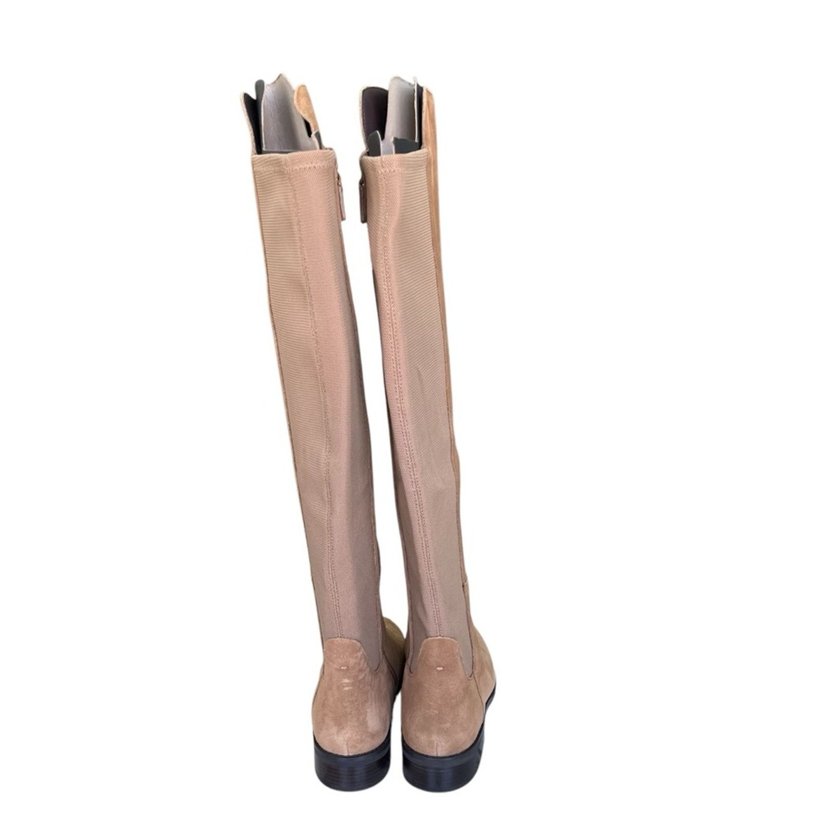 Cole Haan Cole Haan Isabelle Suede and Elastic Over The Knee Boots 7.5 Size US 7.5 / IT 37.5 - 3 Thumbnail